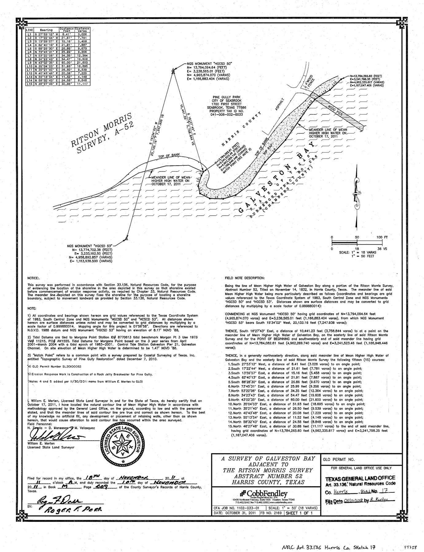 94758, Harris County NRC Article 33.136 Sketch 17, General Map Collection