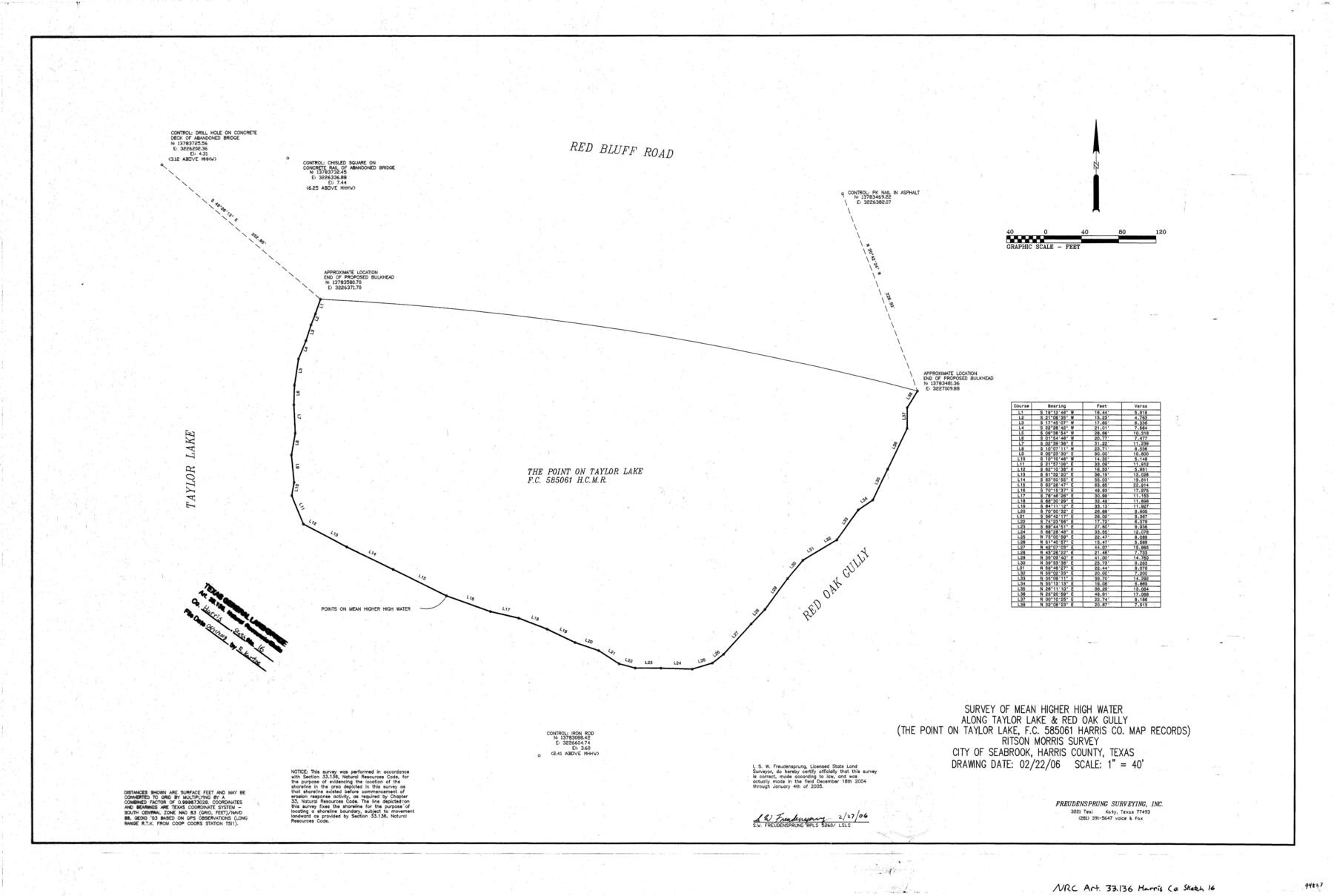 94823, Harris County NRC Article 33.136 Sketch 16, General Map Collection