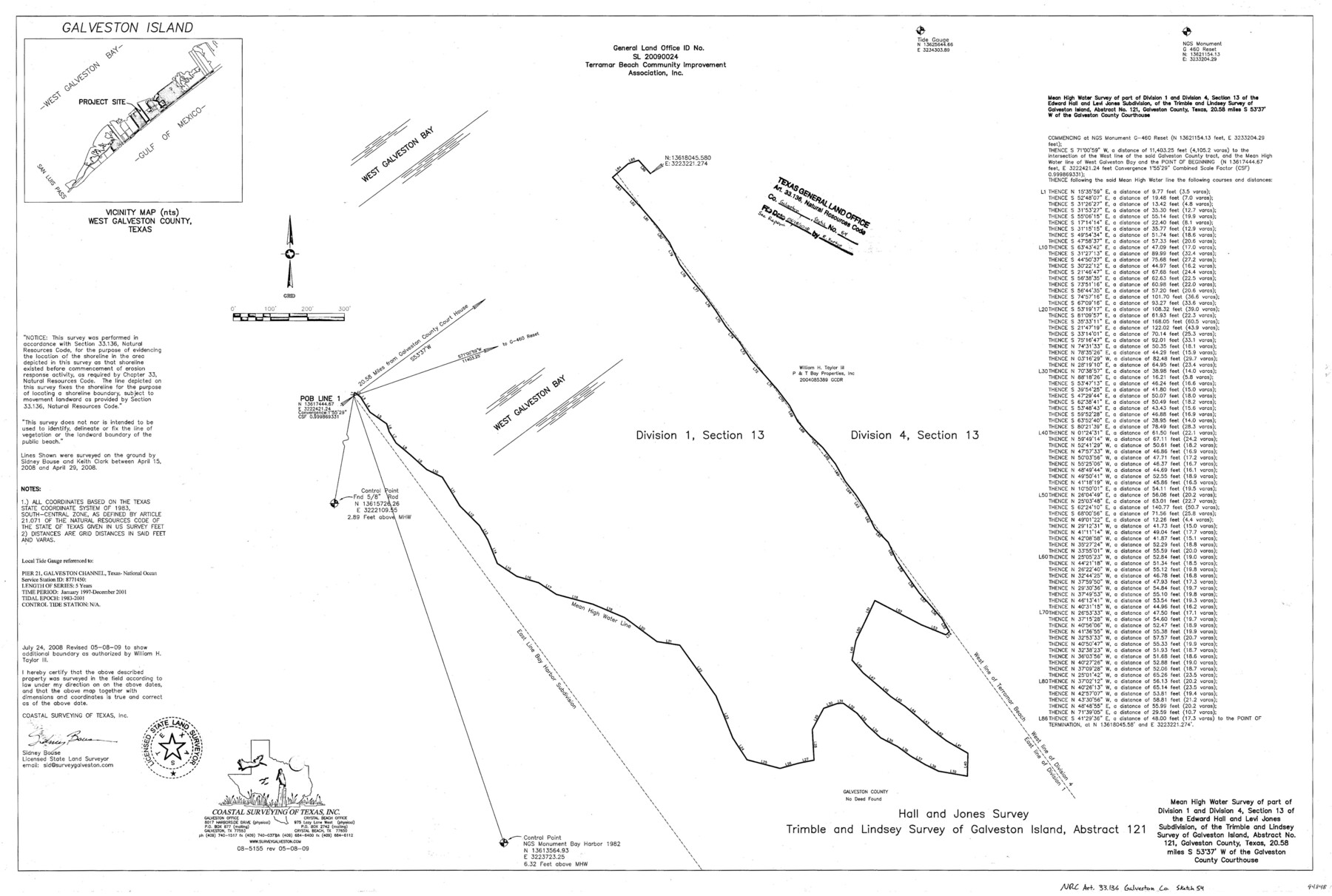 94848, Galveston County NRC Article 33.136 Sketch 54, General Map Collection