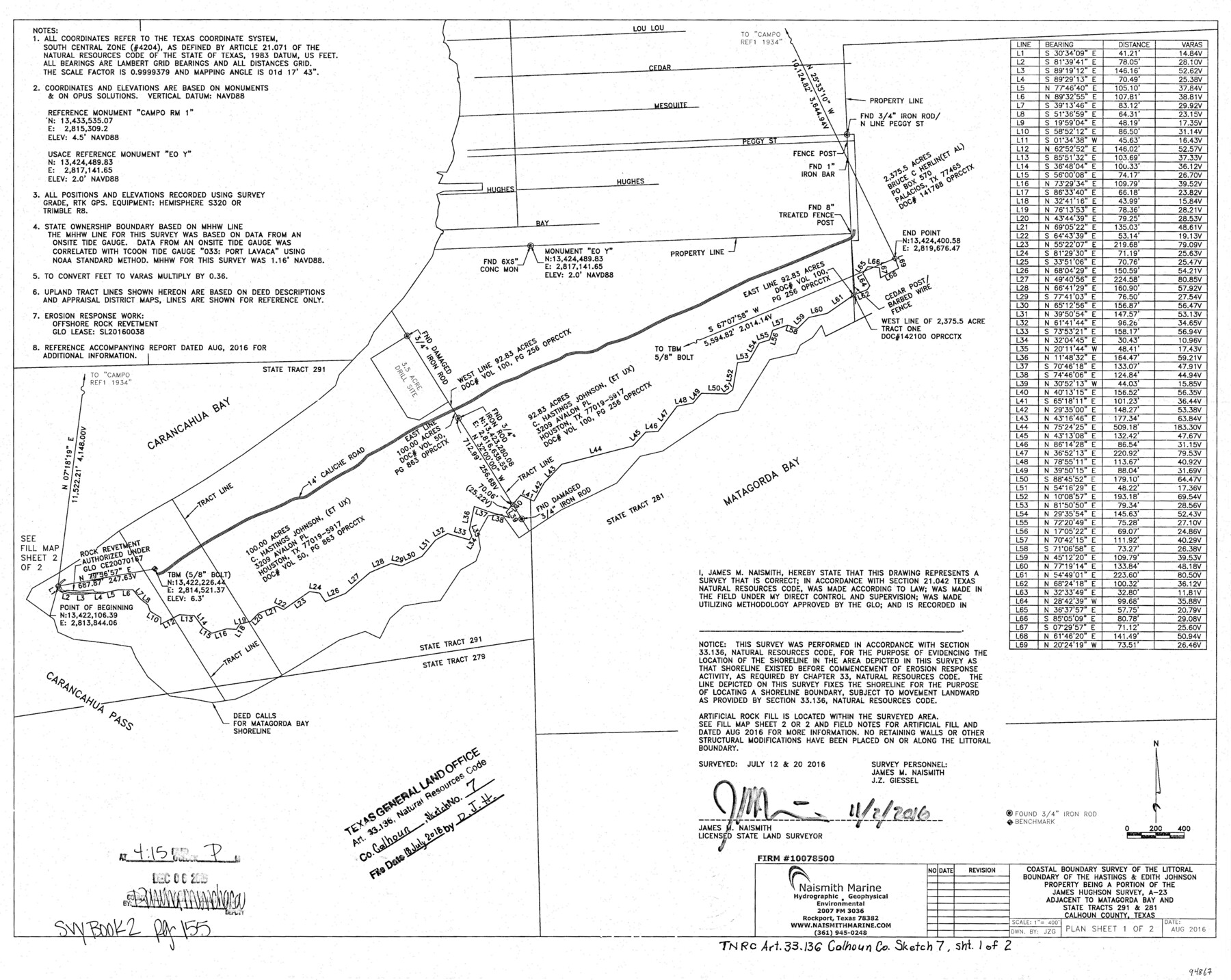 94867, Calhoun County NRC Article 33.136 Sketch 7, General Map Collection