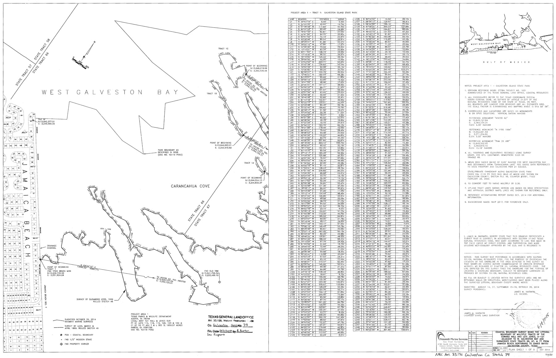 94880, Galveston County NRC Article 33.136 Sketch 79, General Map Collection