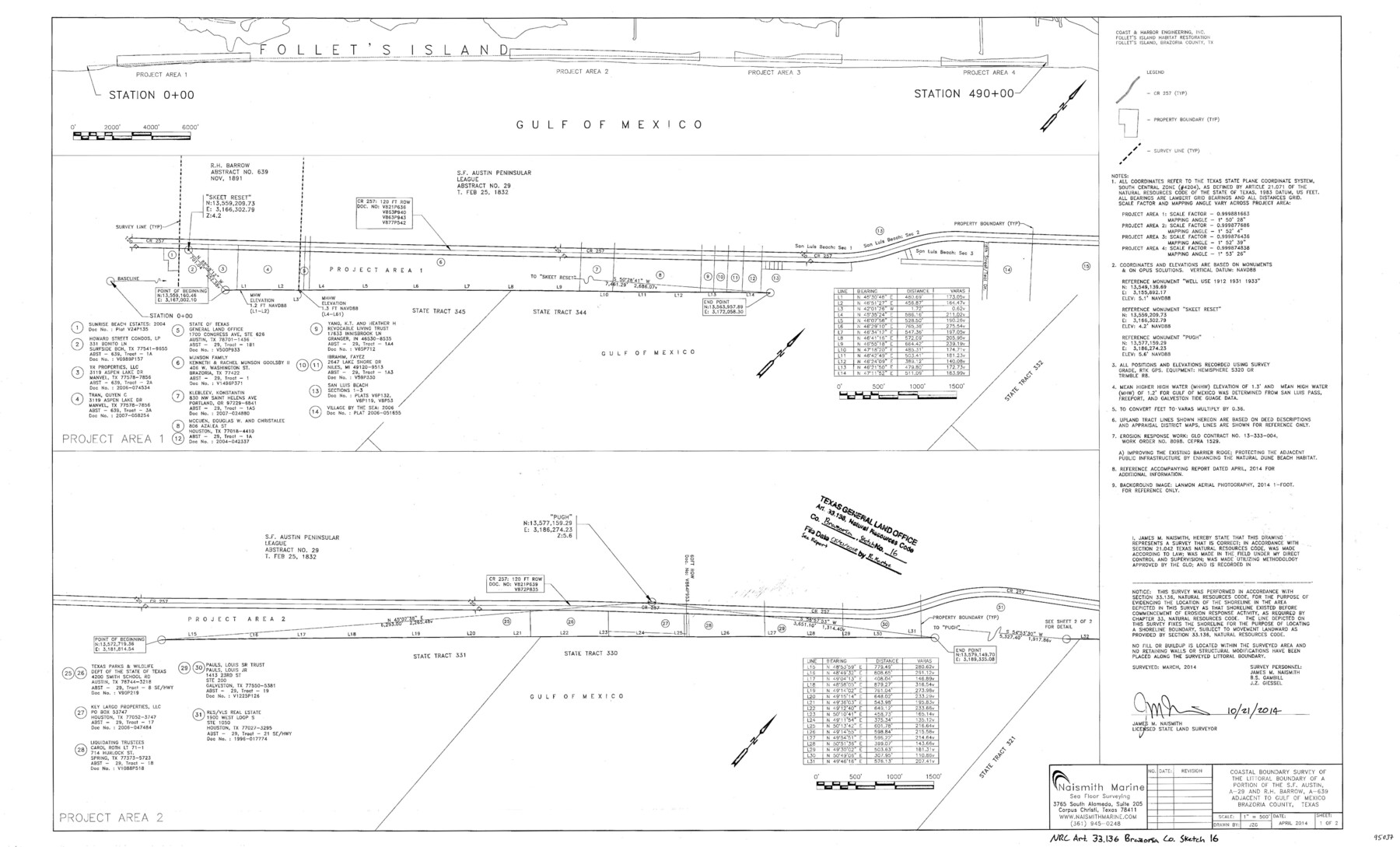 95037, Brazoria County NRC Article 33.136 Sketch 16, General Map Collection