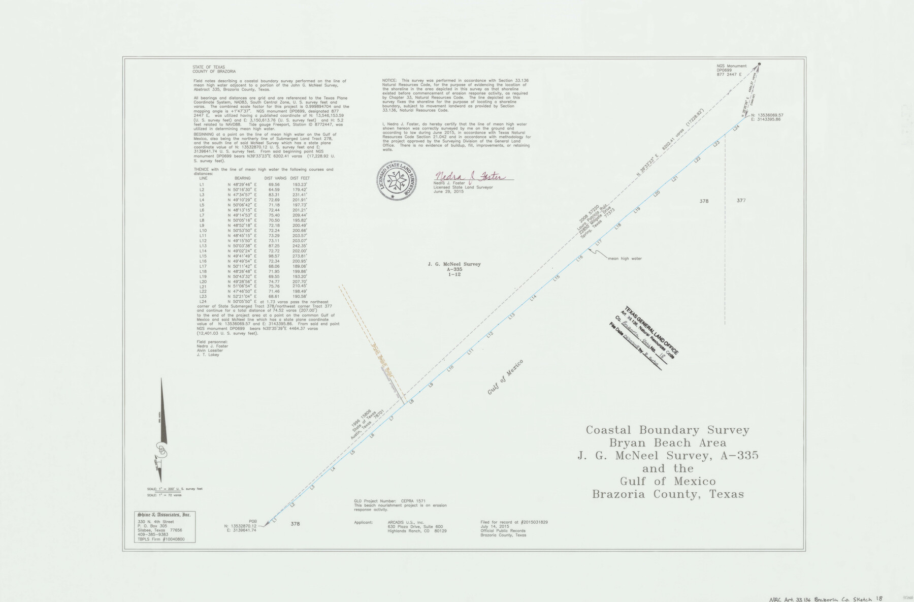 95066, Brazoria County NRC Article 33.136 Sketch 18, General Map Collection