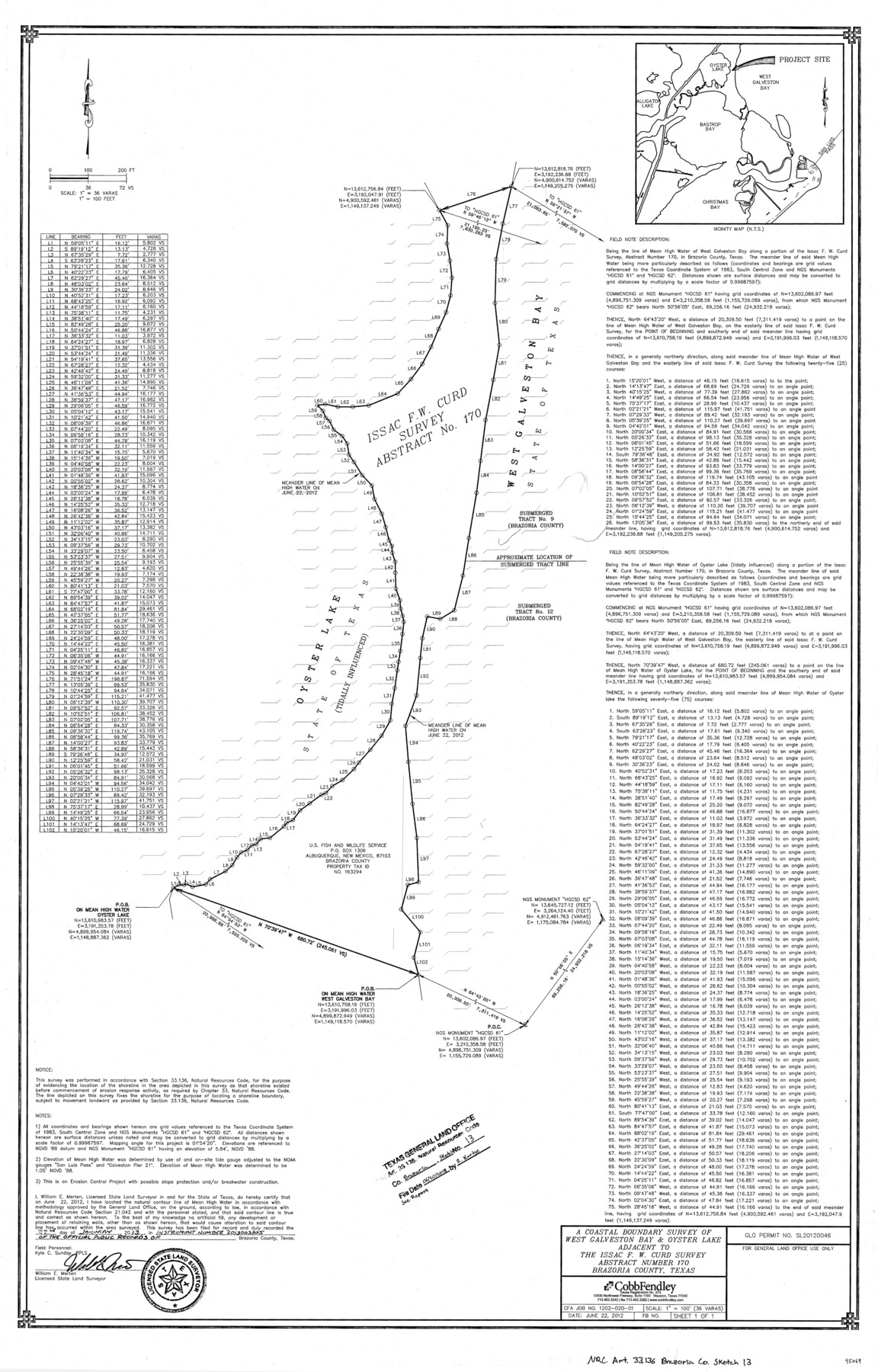 95069, Brazoria County NRC Article 33.136 Sketch 13, General Map Collection