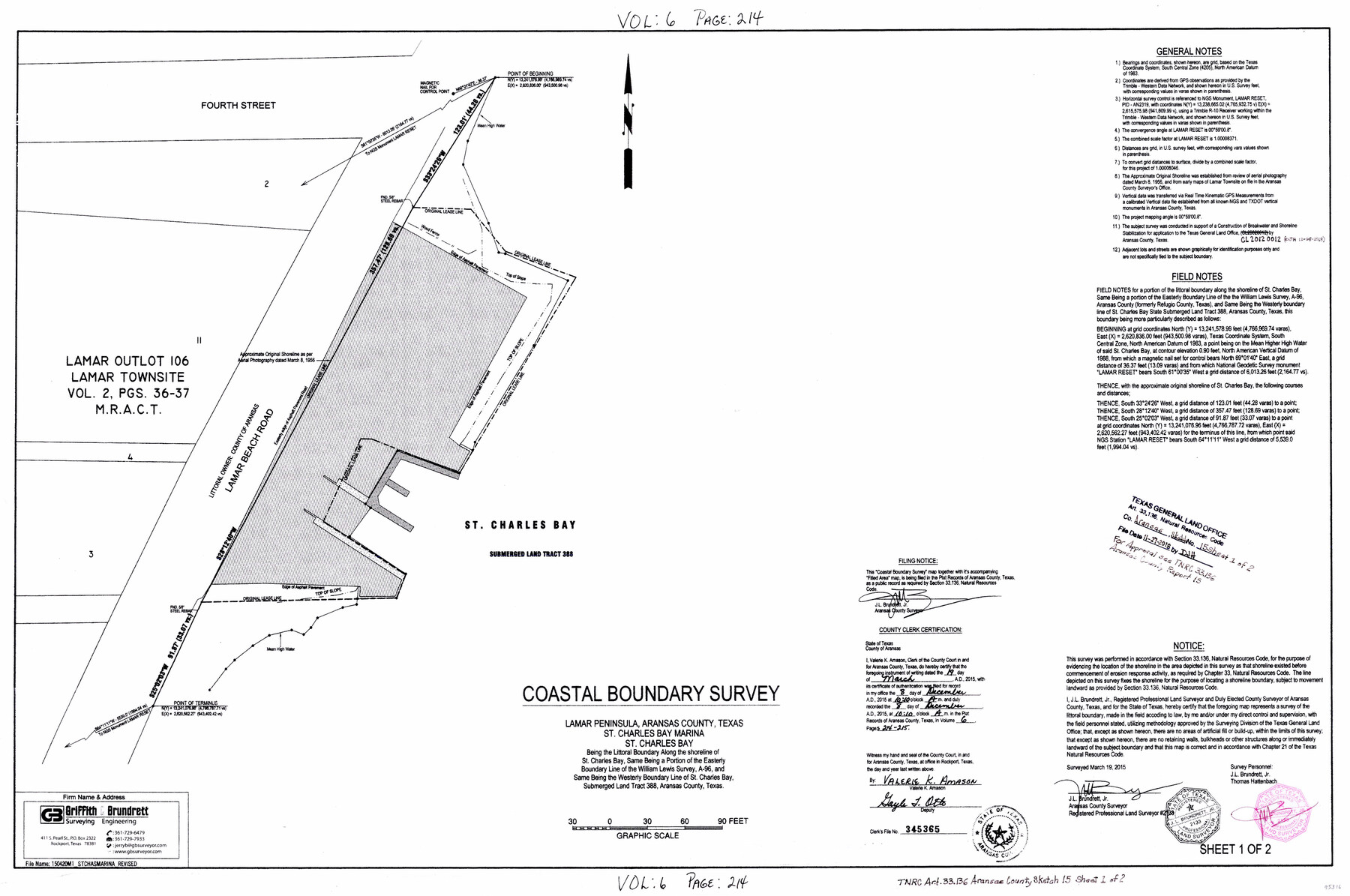 95316, Aransas County NRC Article 33.136 Sketch 15, General Map Collection