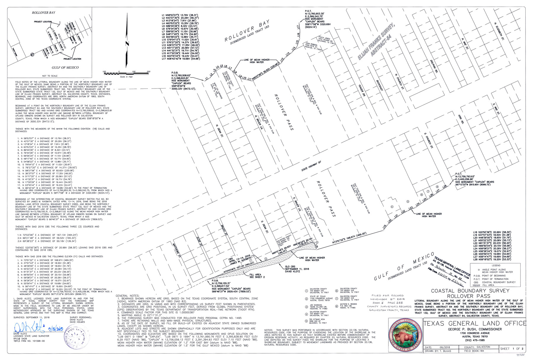 95735, Galveston County NRC Article 33.136 Sketch 88, General Map Collection