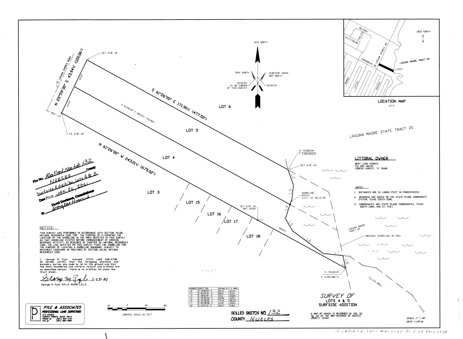 7167, Nueces County NRC Article 33.136 Sketch 4, General Map Collection