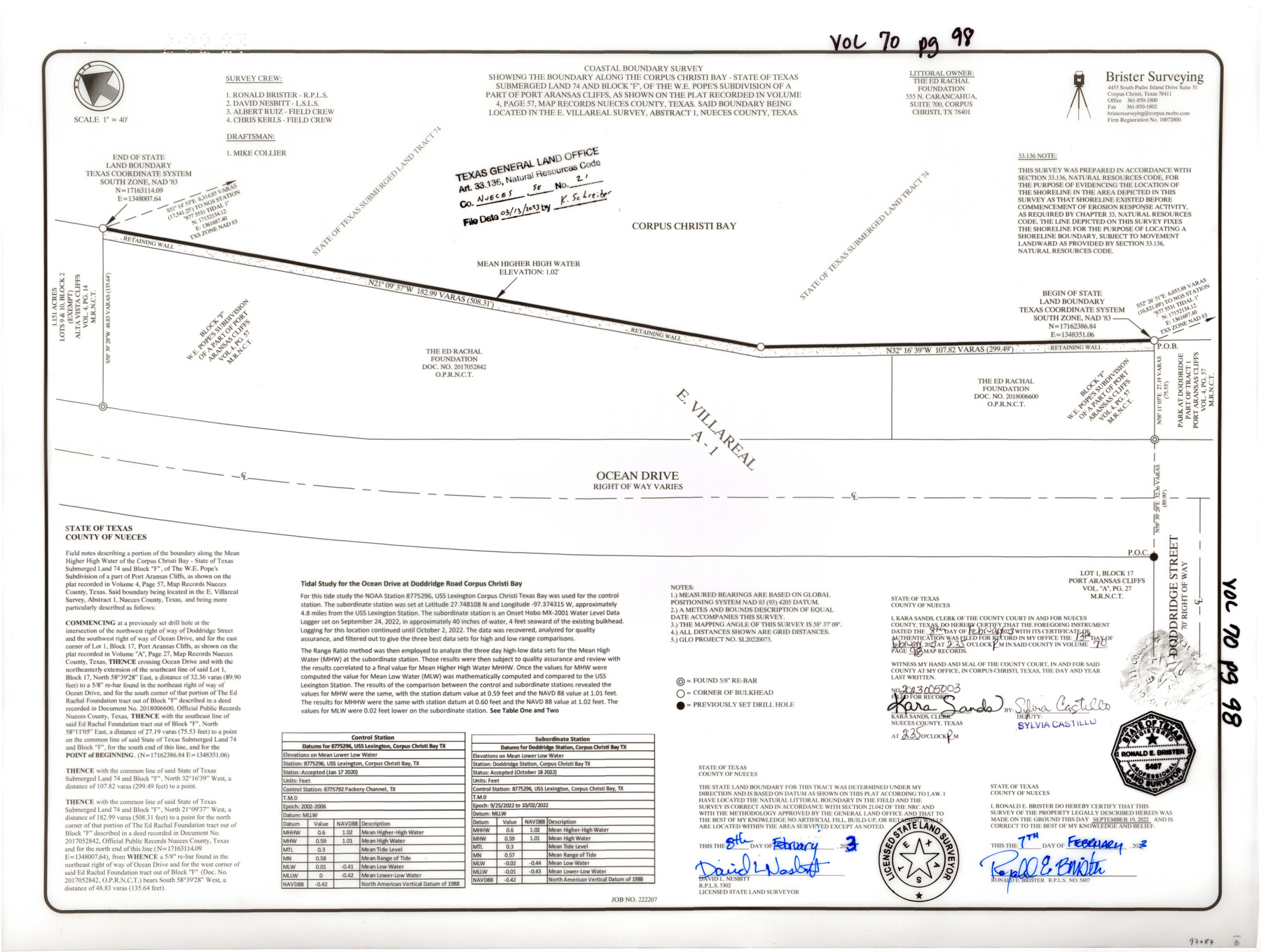 97087, Nueces County NRC Article 33.136 Sketch 21