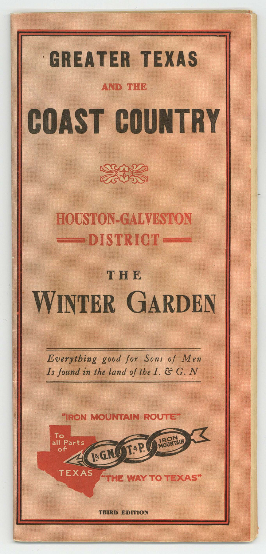 97057, Greater Texas and the Coast Country - The Winter Garden