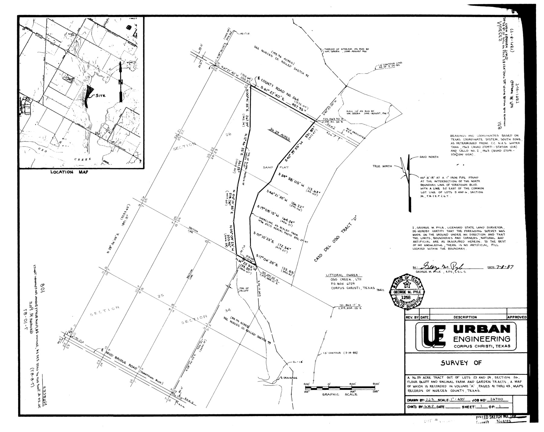 7112, Nueces County Rolled Sketch 108