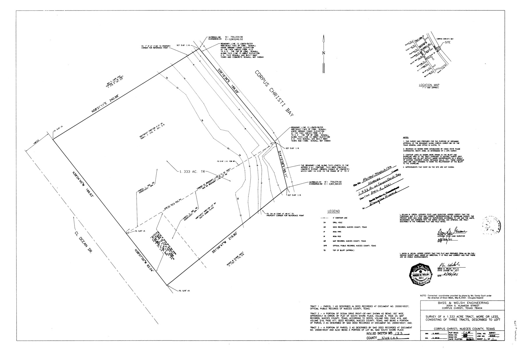 7168, Nueces County Rolled Sketch 133