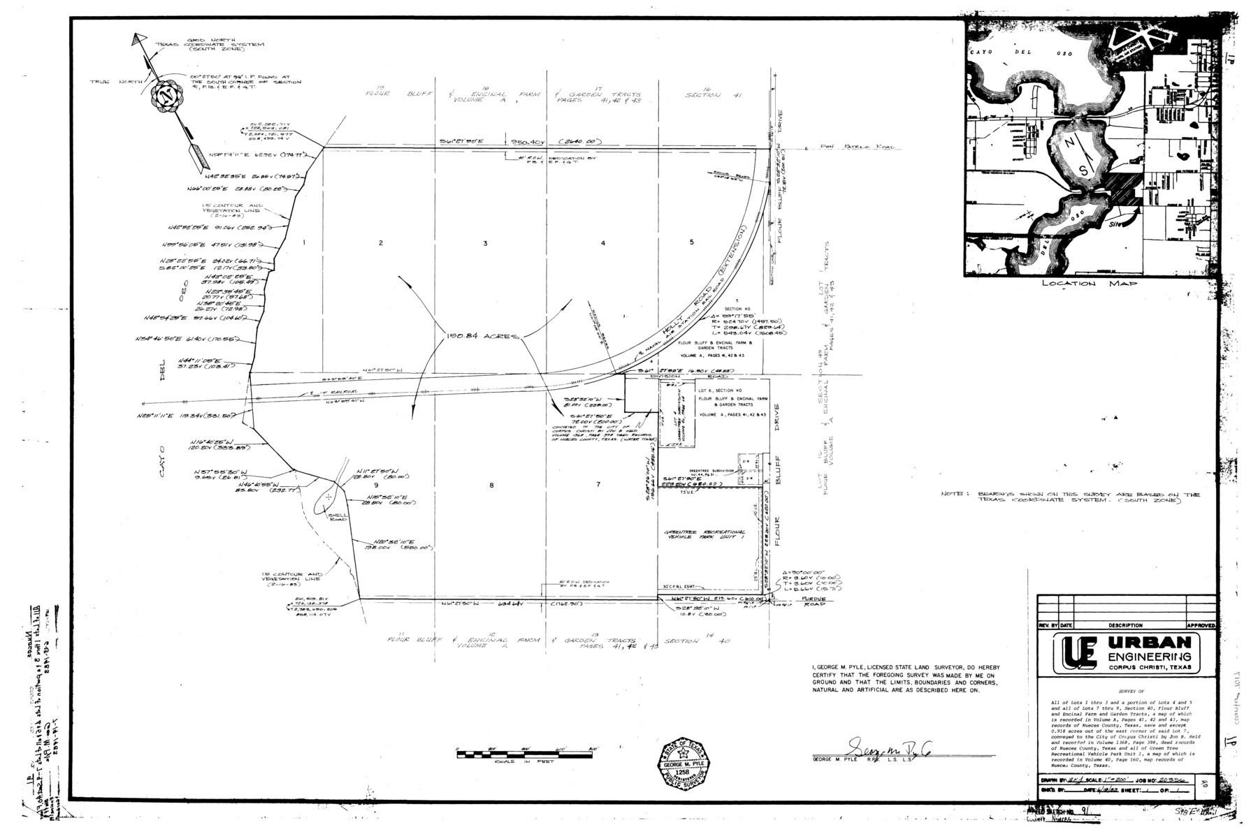 7017, Nueces County Rolled Sketch 91