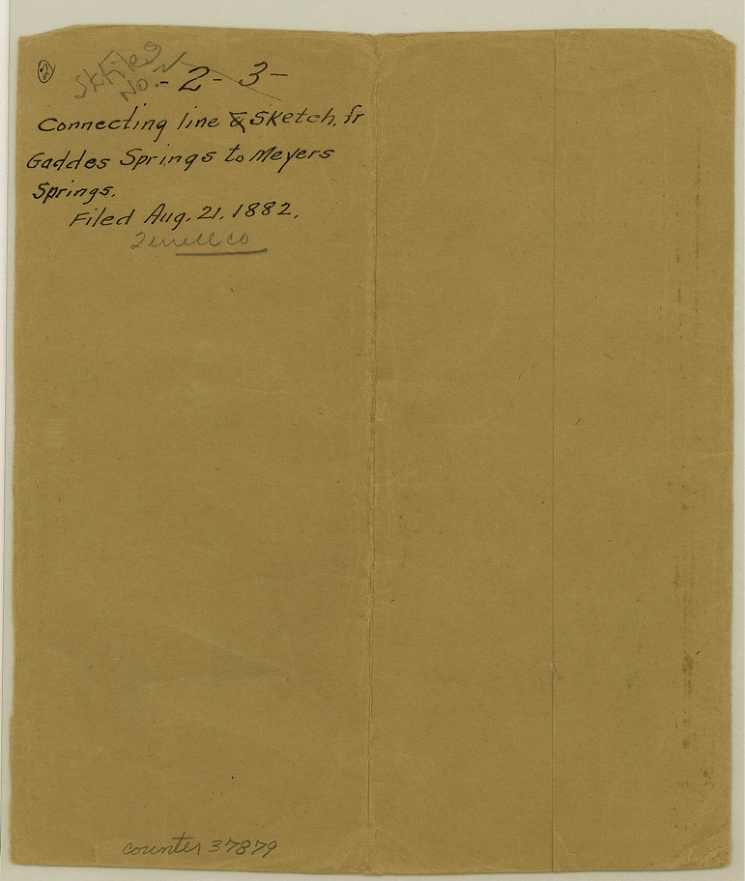 37879, Terrell County Sketch File 2-3