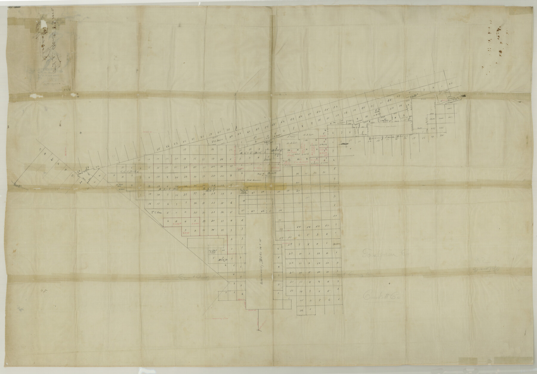 10413, Upton County Sketch File 2, General Map Collection