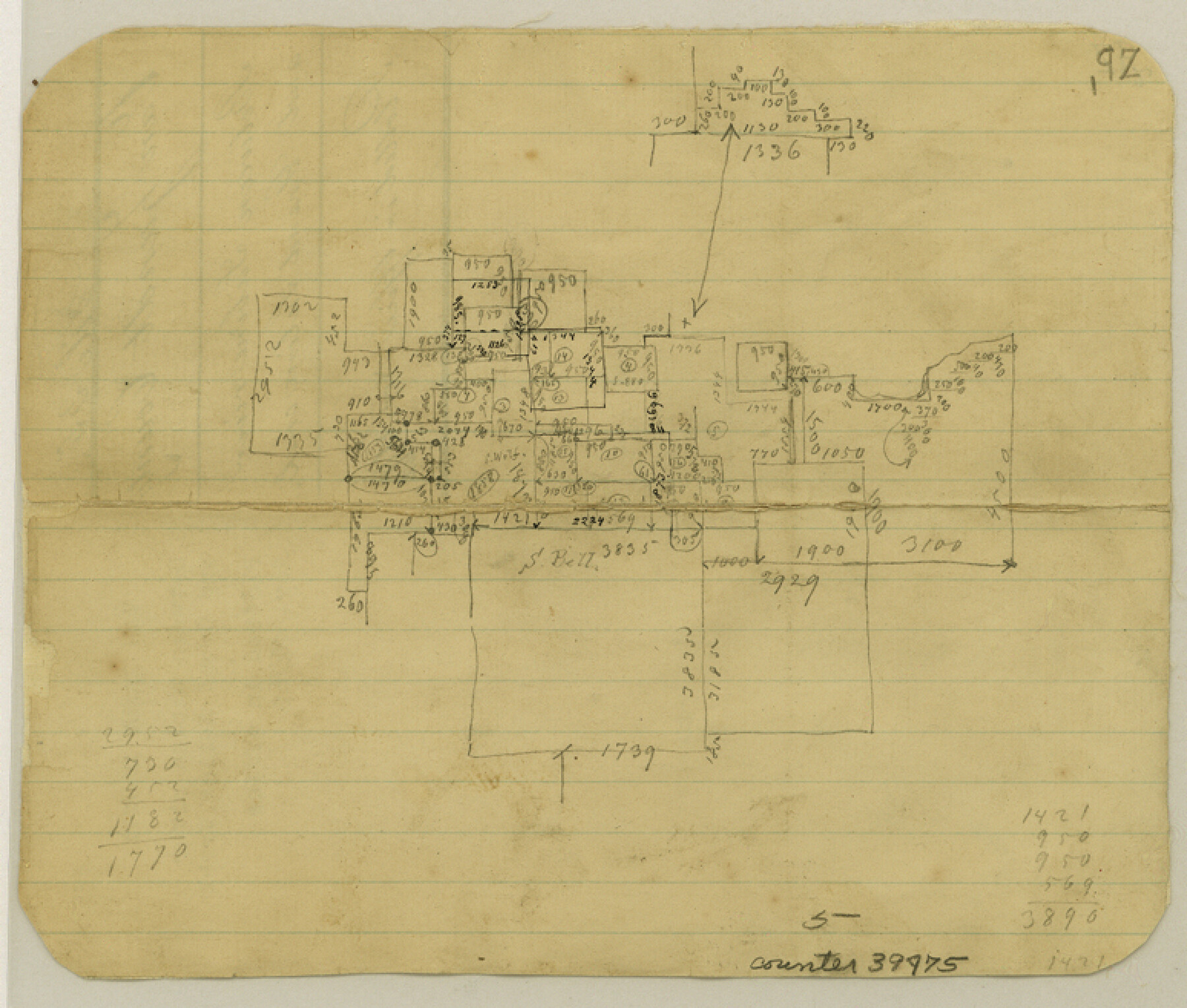 39474, Van Zandt County Sketch File 35