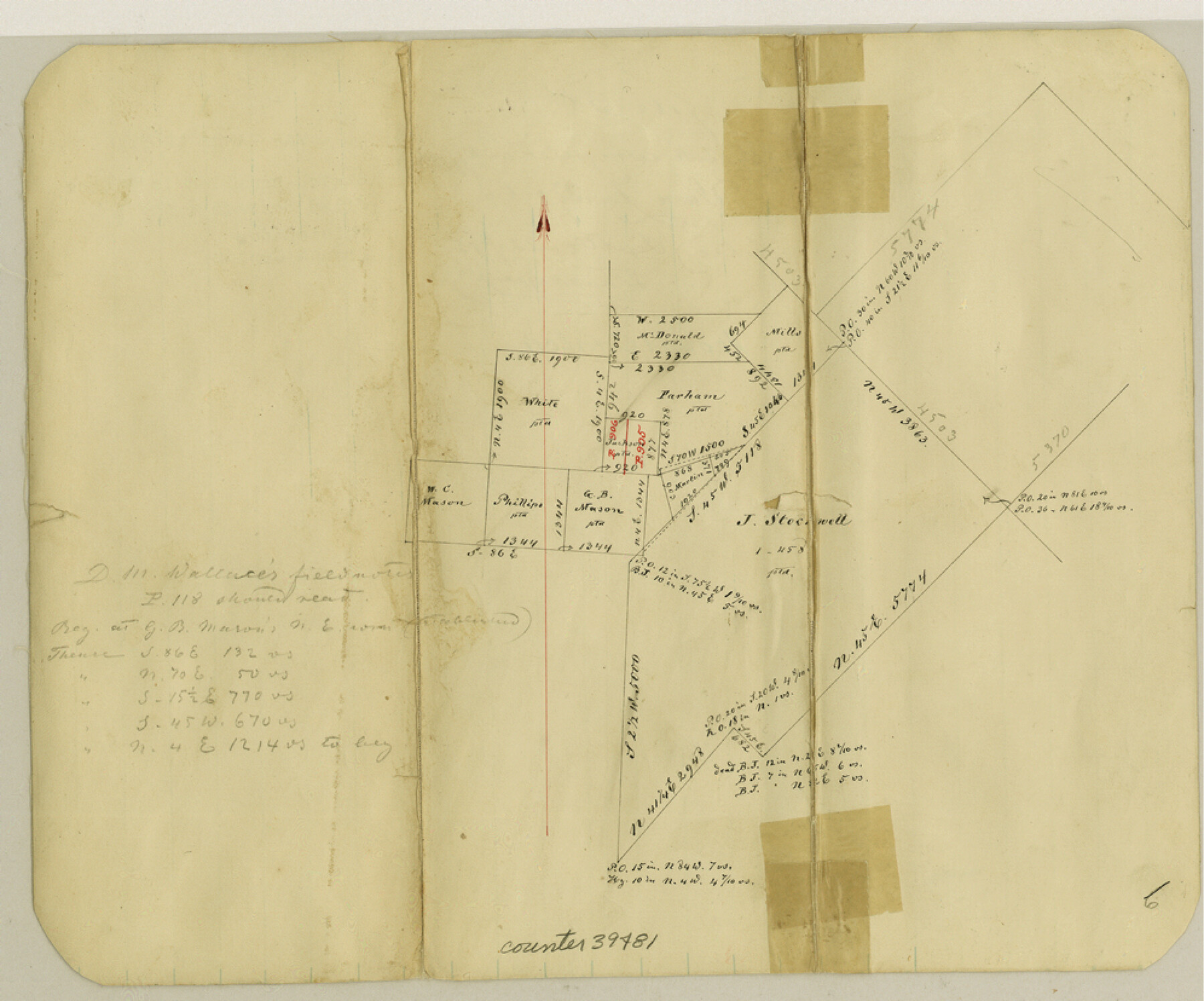 39482, Van Zandt County Sketch File 38