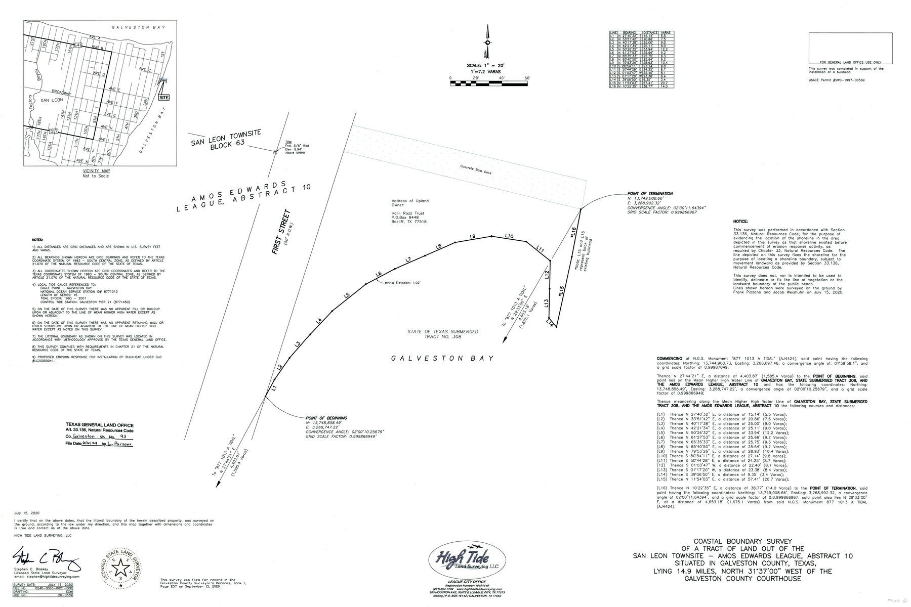 97257, Galveston County NRC Article 33.136 Sketch 93