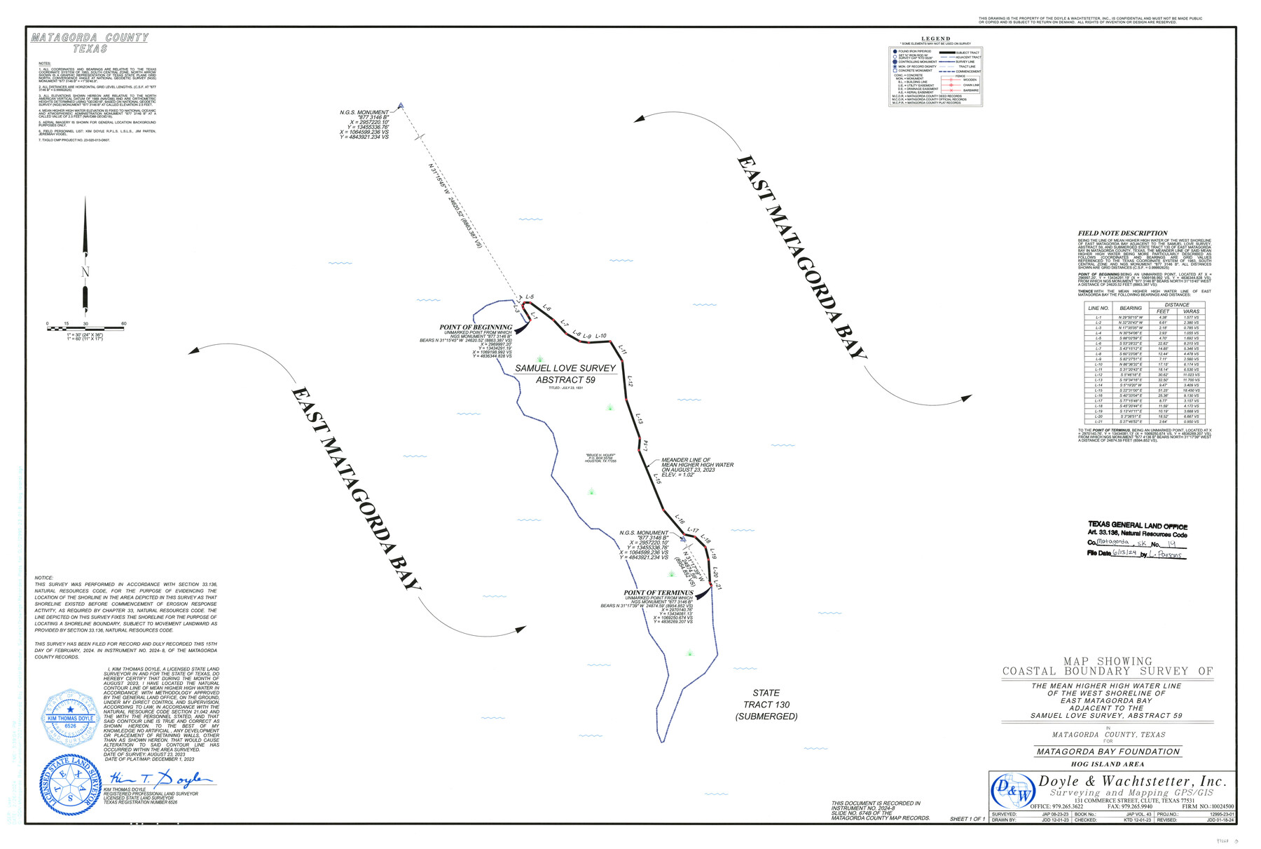 97268, Matagorda County NRC Article 33.136 Sketch 19