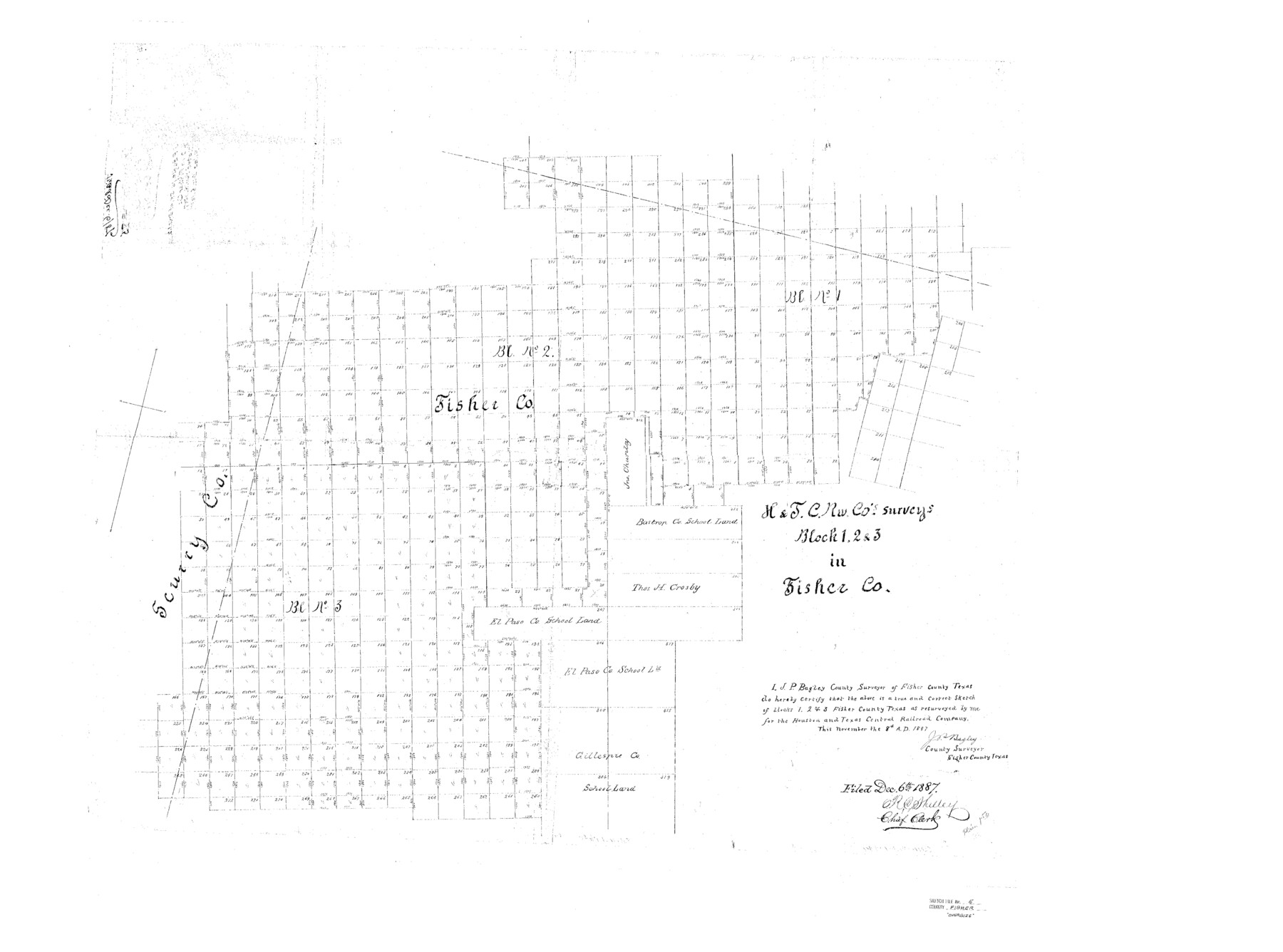 10449, Fisher County Sketch File 5, General Map Collection