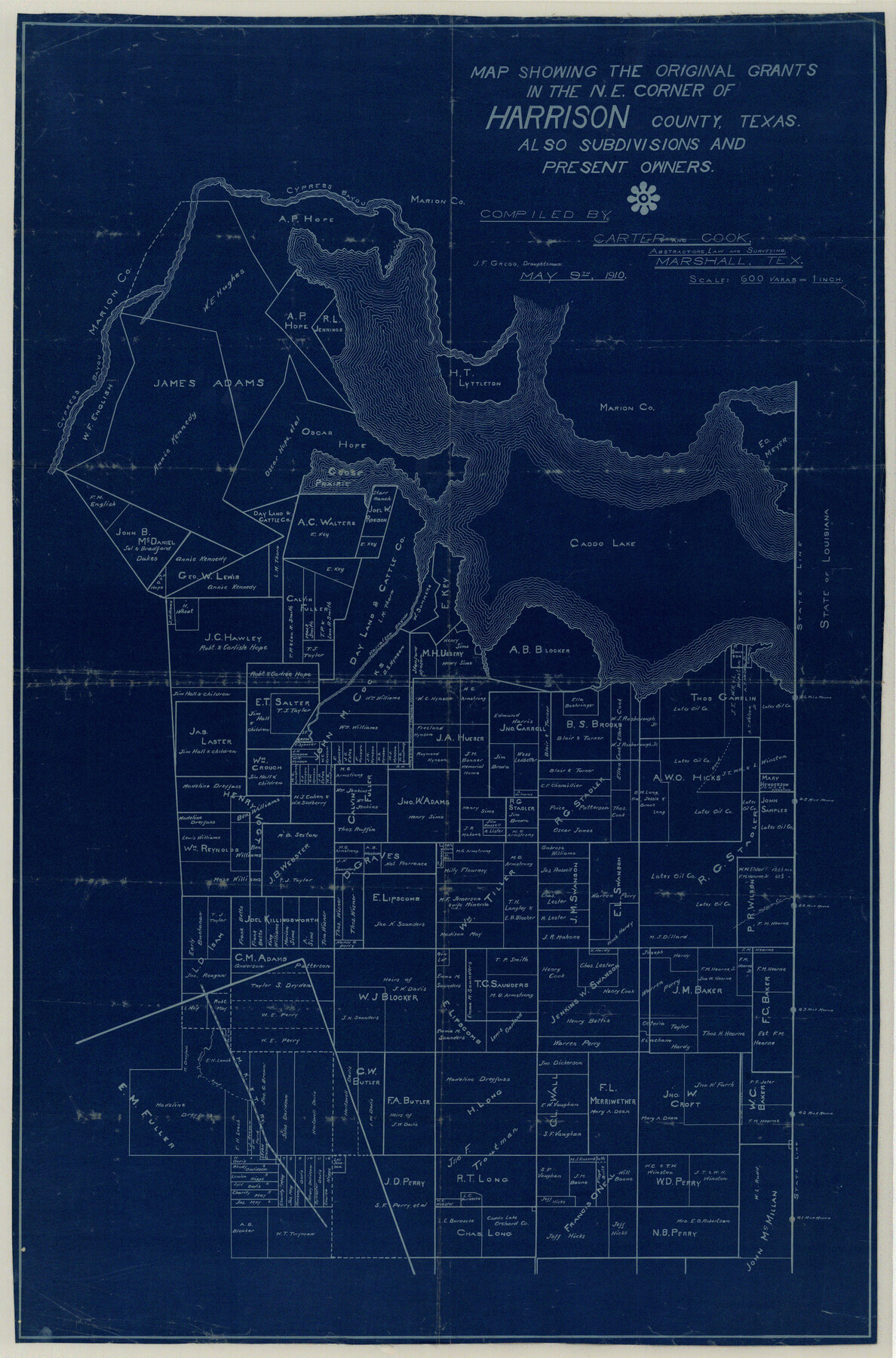 10488, Harrison County Sketch File 16, General Map Collection