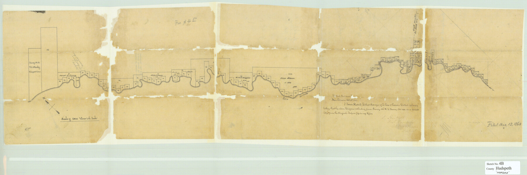 10492, Hudspeth County Sketch File 4b, General Map Collection