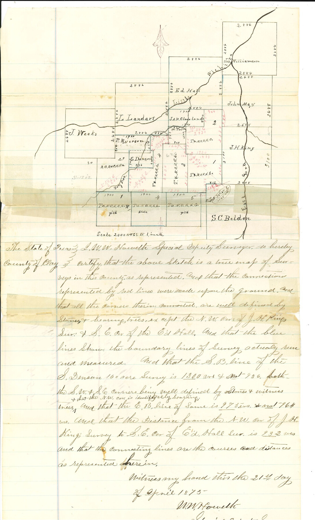 18427, Clay County Sketch File 18