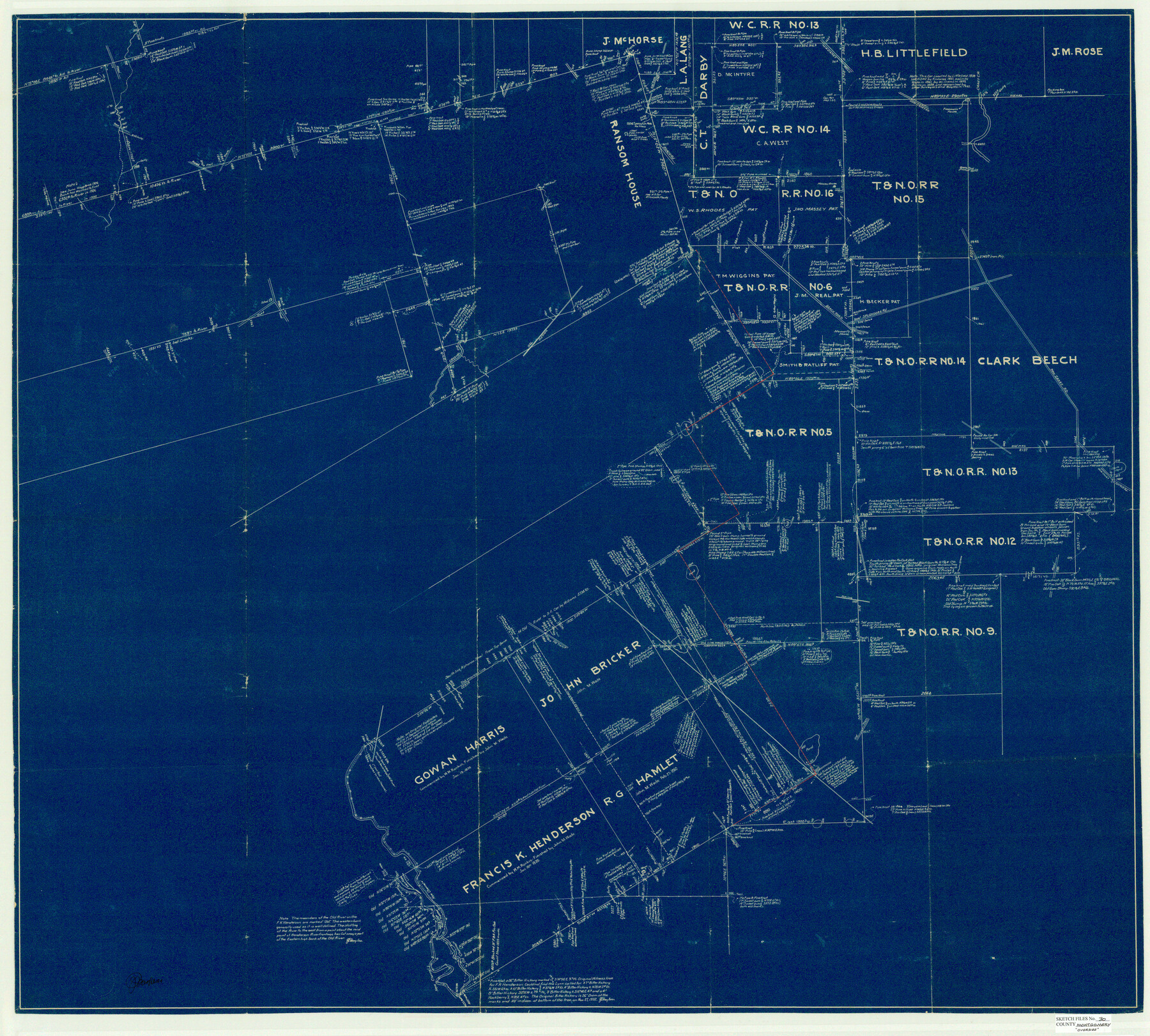 10549, Montgomery County Sketch File 30, General Map Collection