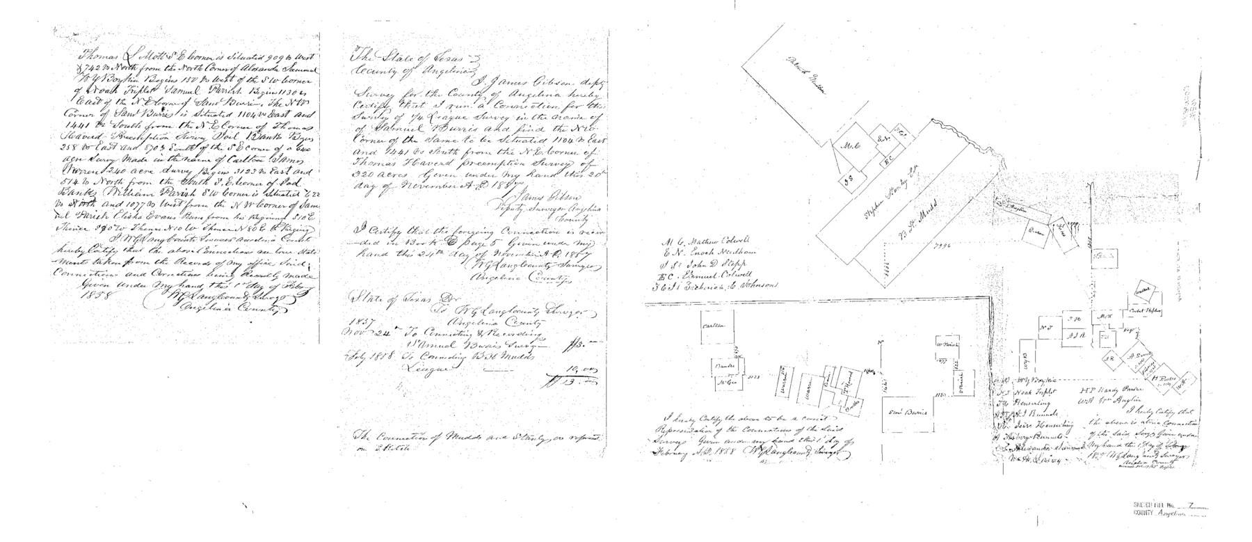 10812, Angelina County Sketch File 7, General Map Collection