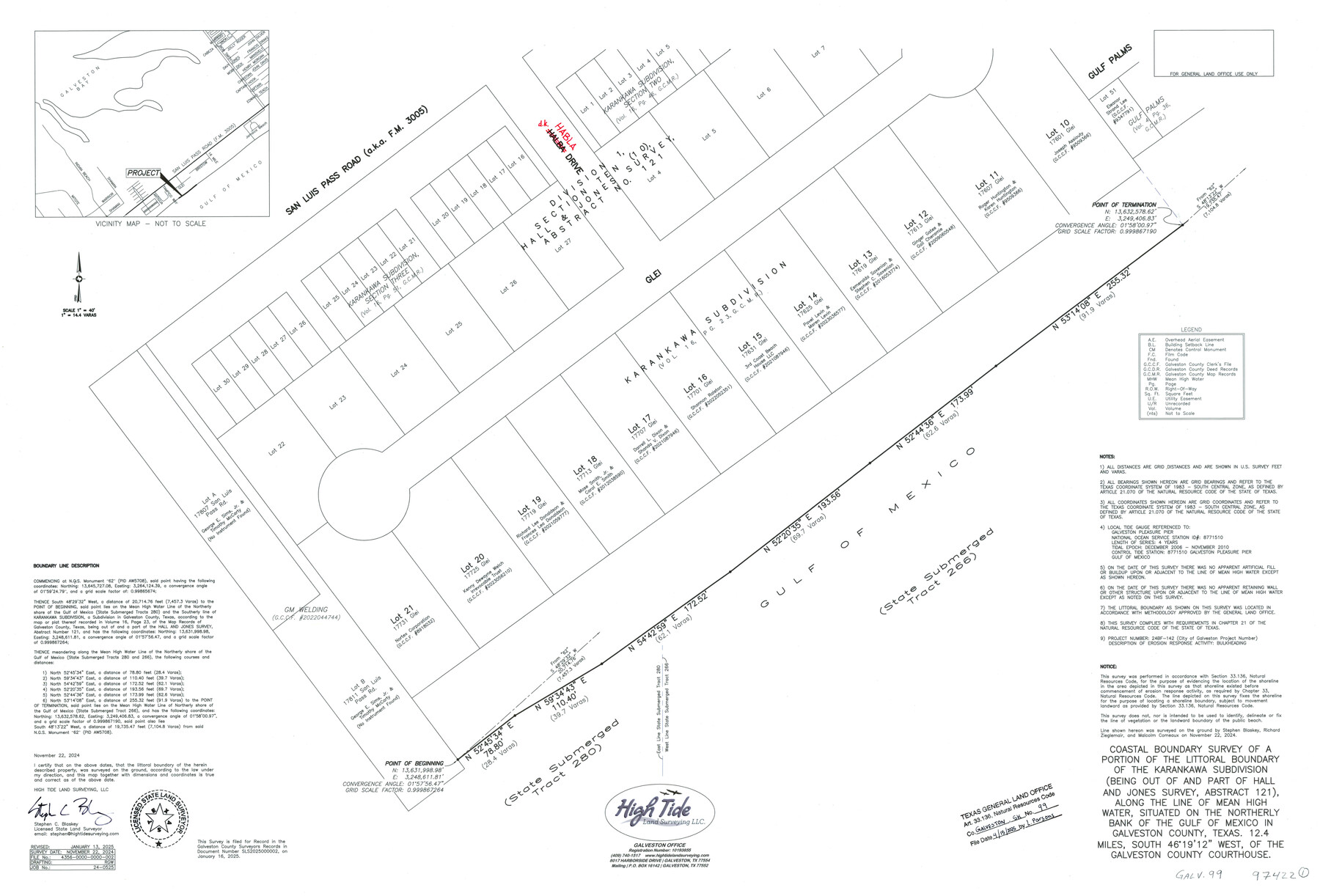 97422, Galveston County NRC Article 33.136 Sketch 99
