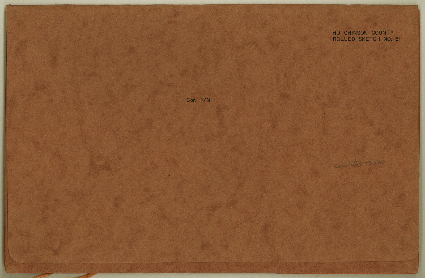 6292, Hutchinson County Rolled Sketch 31