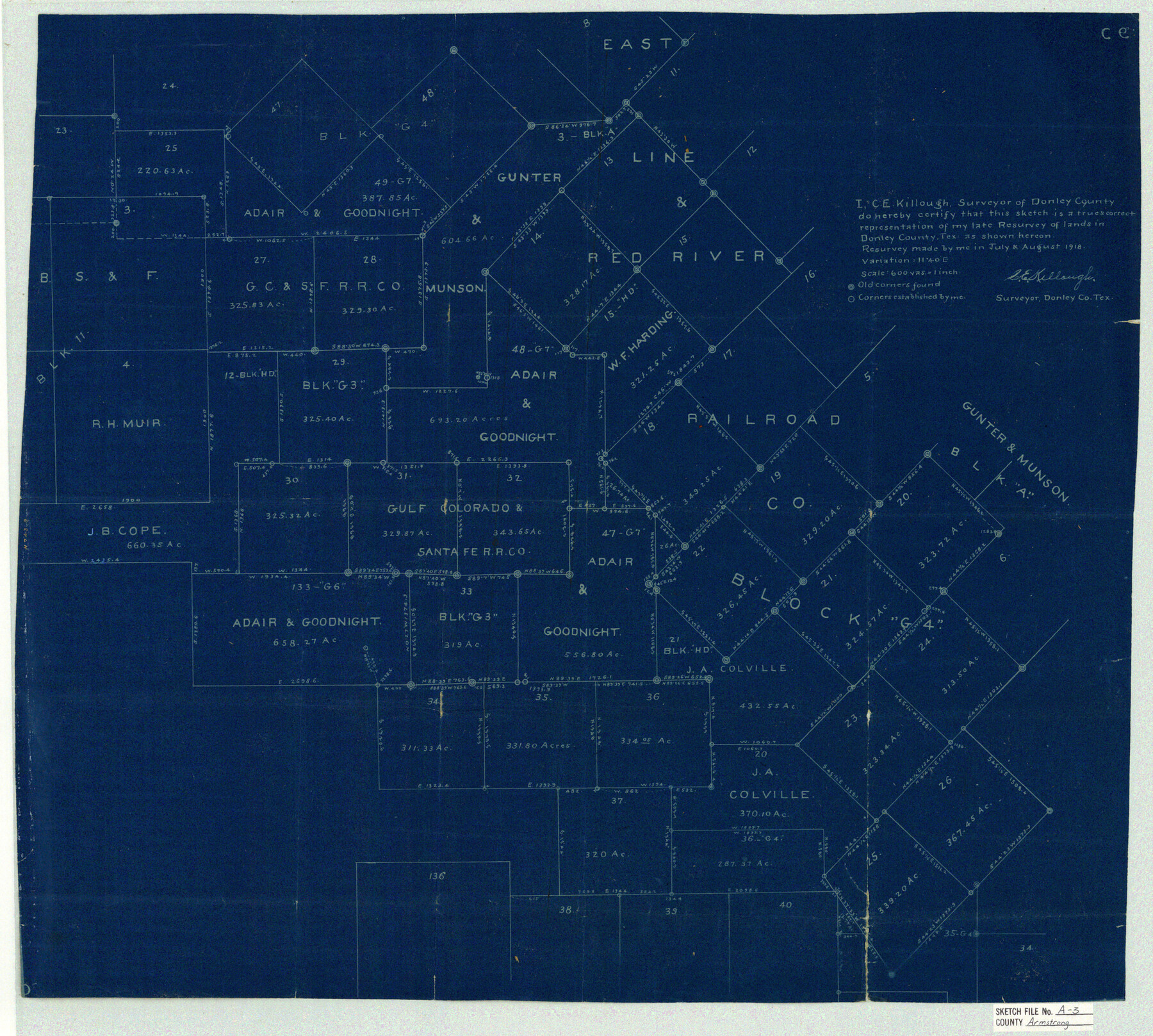 10844, Armstrong County Sketch File A-3, General Map Collection