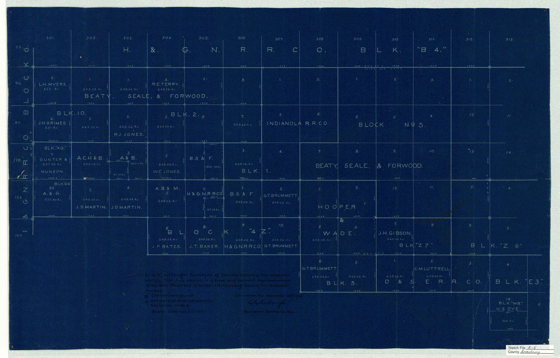 10846, Armstrong County Sketch File A-5, General Map Collection