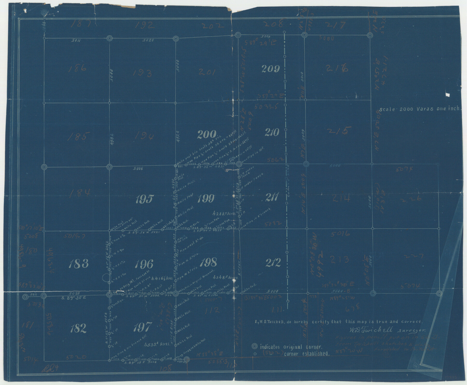 10885, Bailey County Sketch File 9, General Map Collection