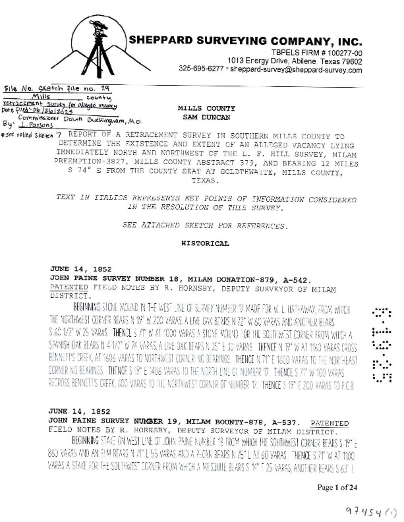 97454, Mills County Sketch File 29