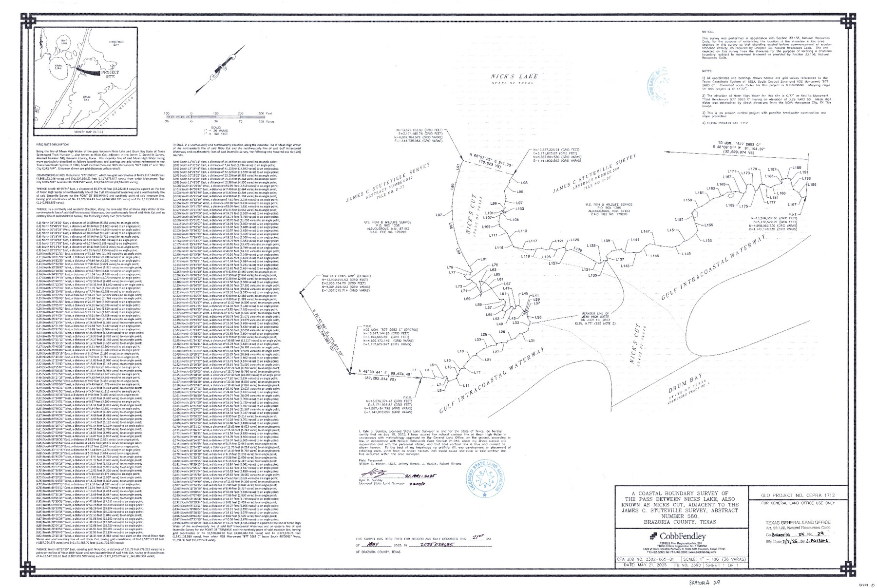 97474, Brazoria County NRC Article 33.136 Sketch 29