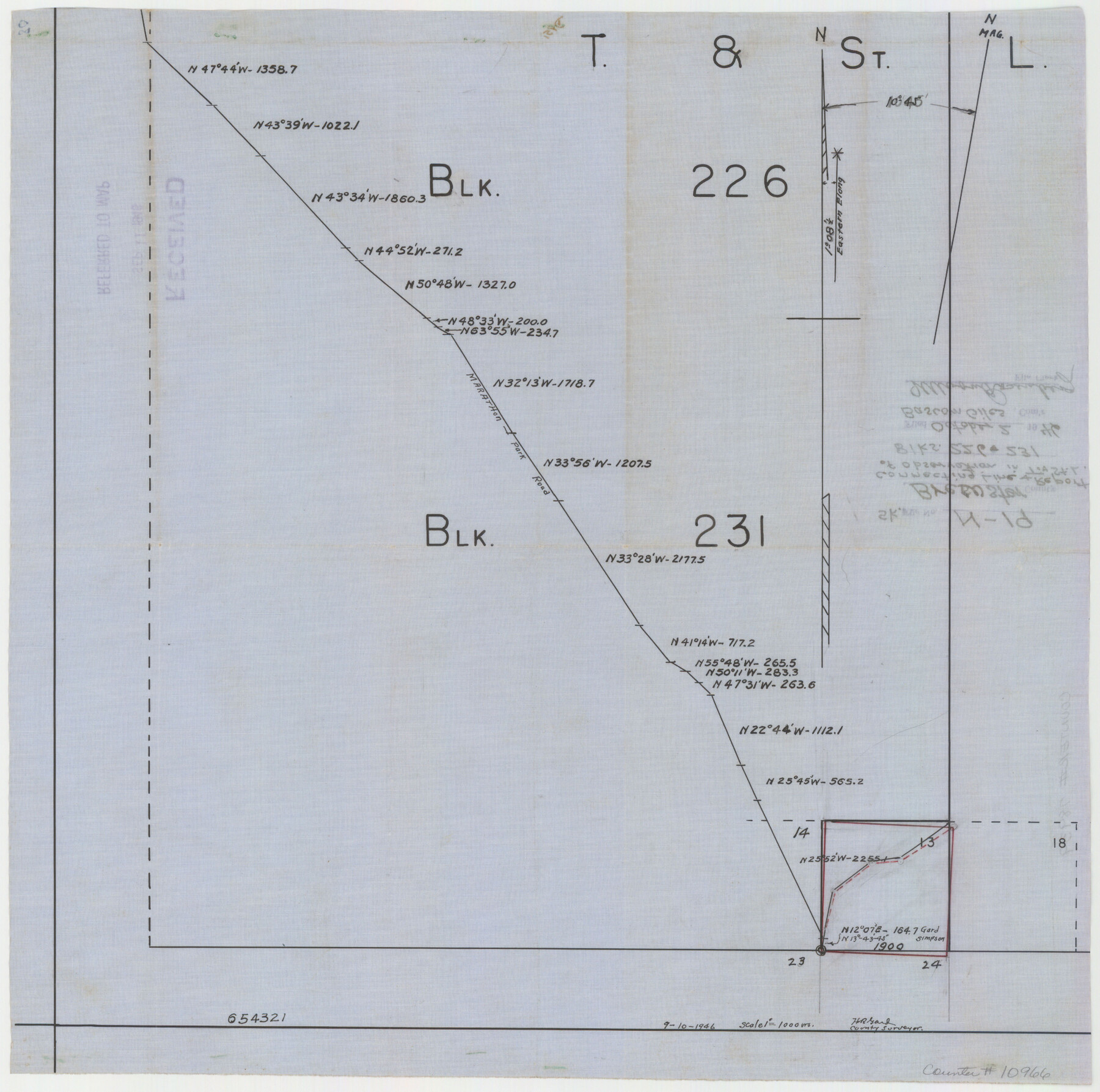 10966, Brewster County Sketch File N-19, General Map Collection