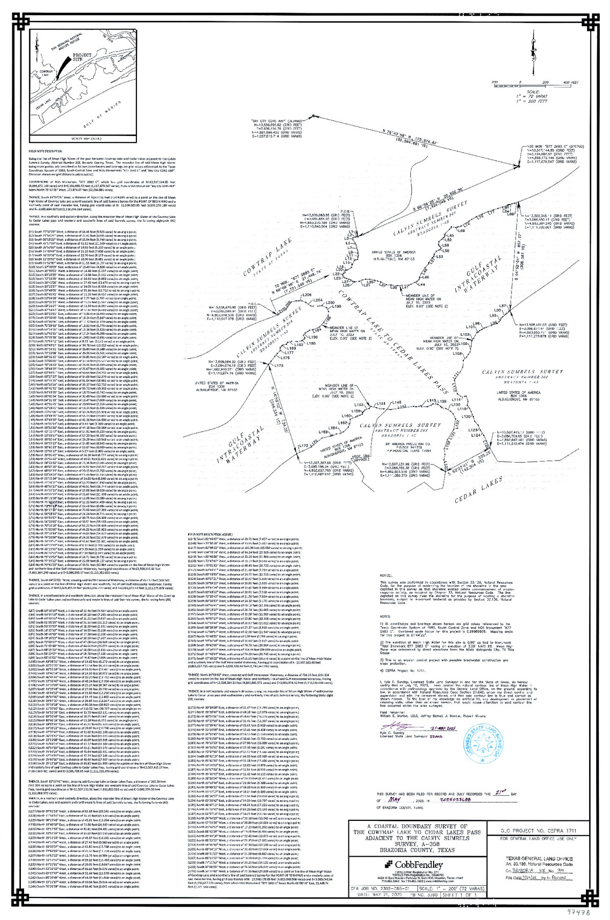 Brazoria County NRC Article 33.136 Sketch 34
