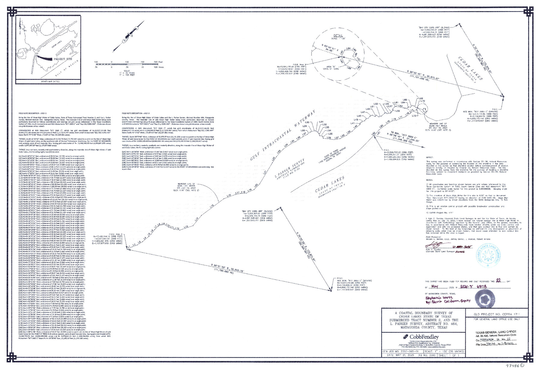 Matagorda County NRC Article 33.136 Sketch 22