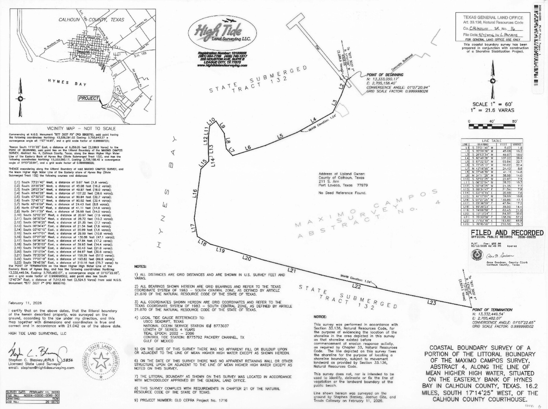 97541, Calhoun County NRC Article 33.136 Sketch 16