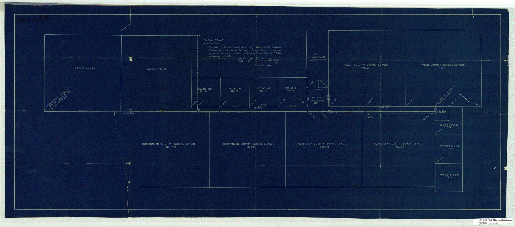 11299, Dawson County Sketch File A1, General Map Collection