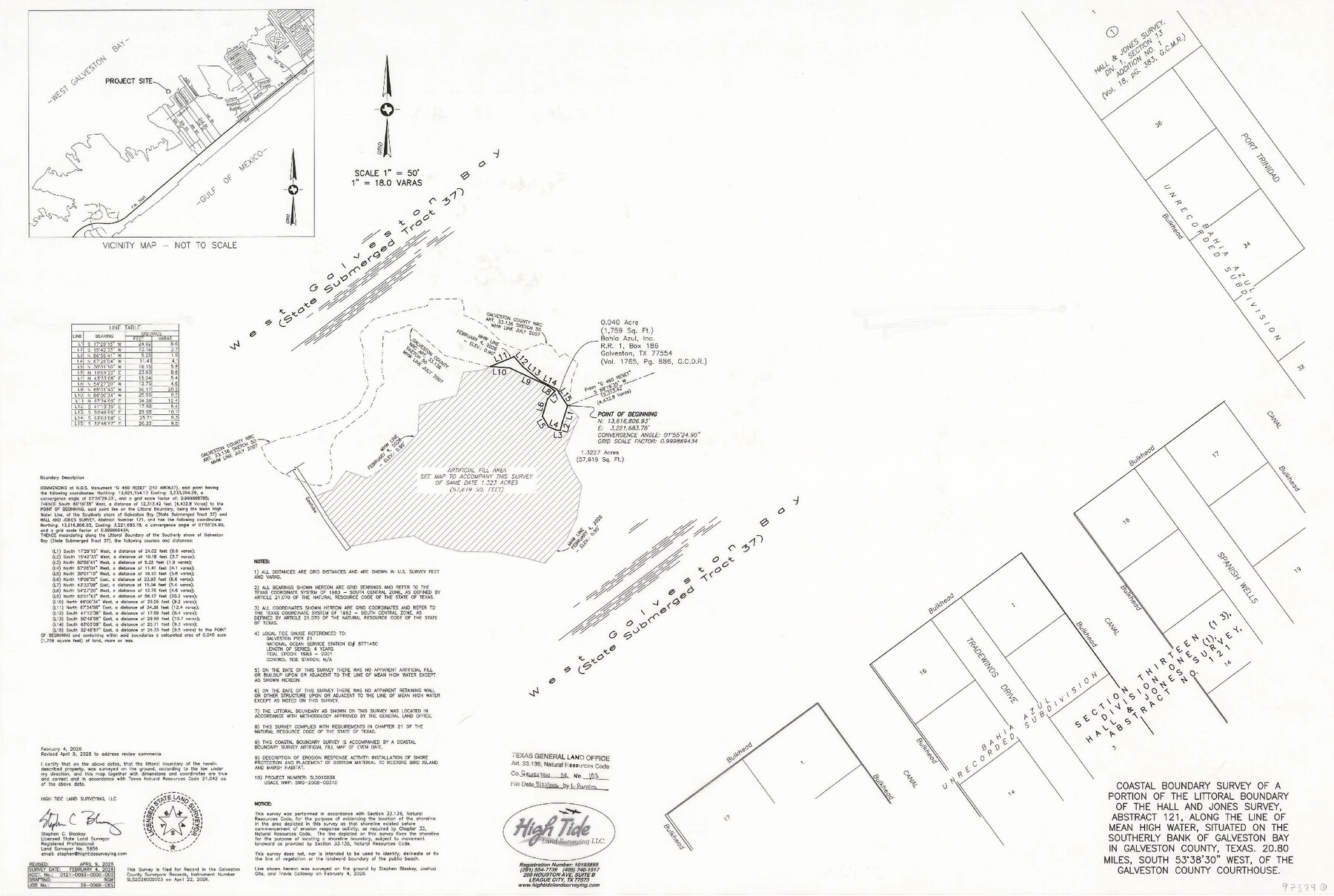 97574, Galveston County NRC Article 33.136 Sketch 103