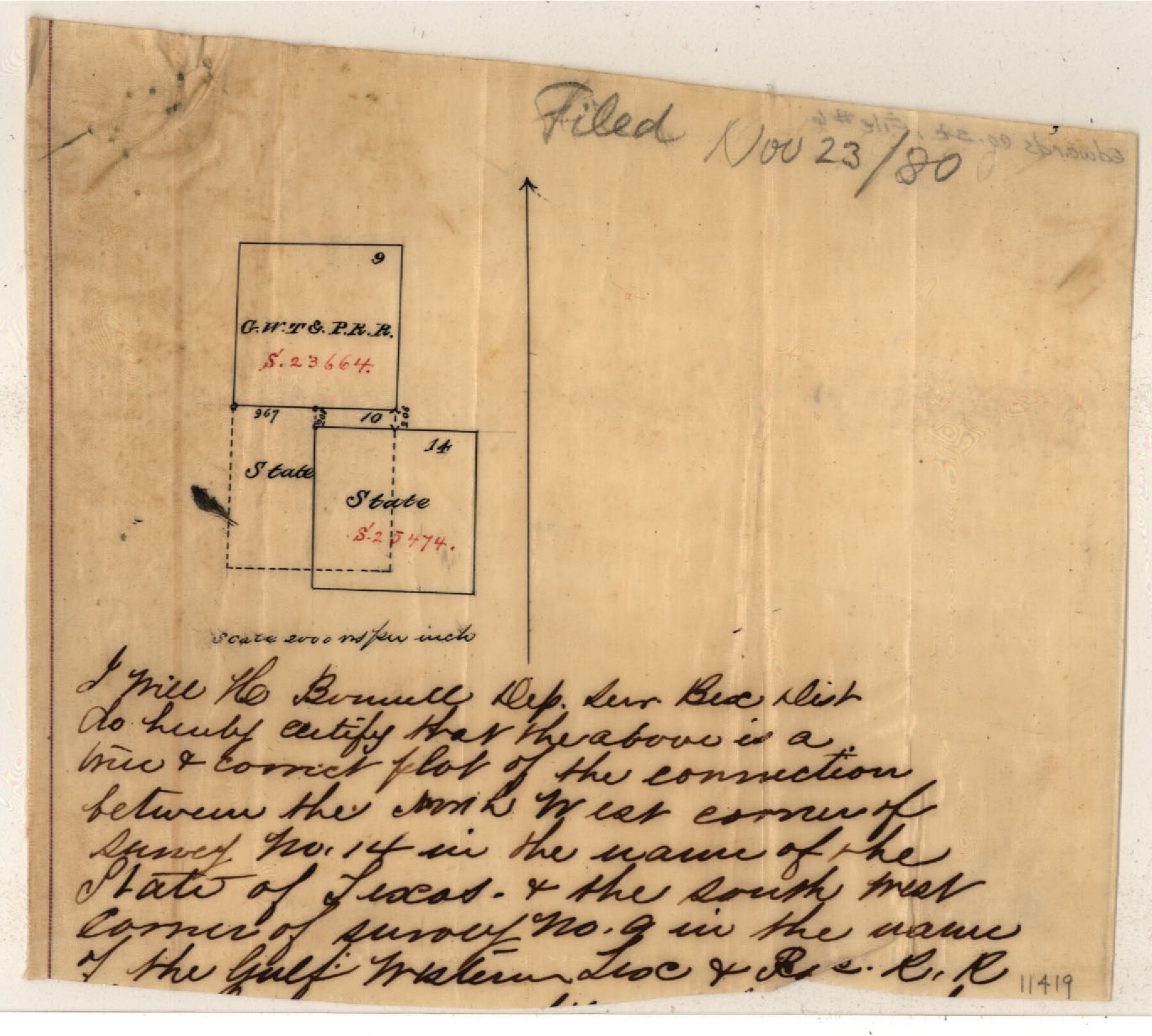 11419, Edwards County Sketch File 6, General Map Collection