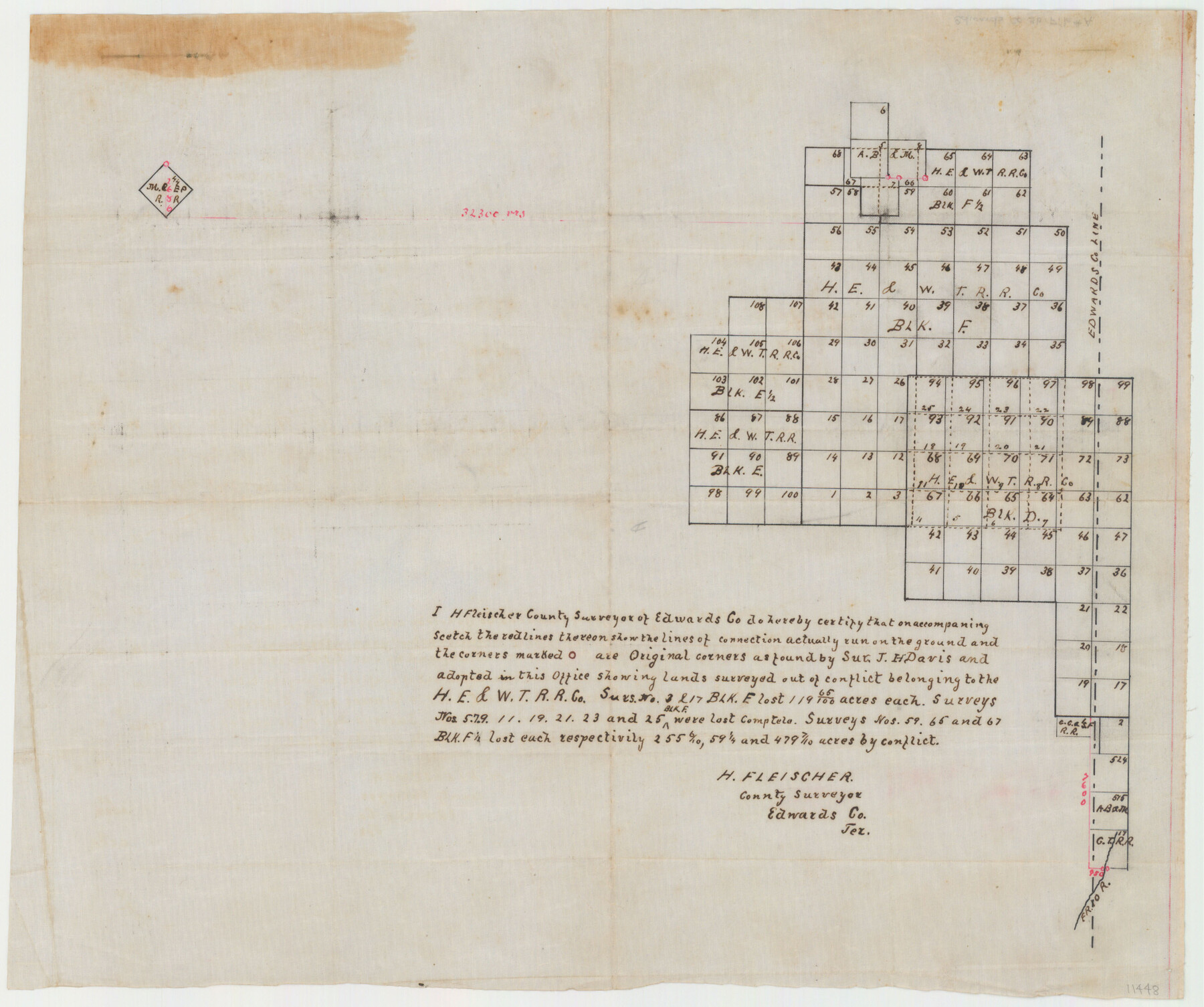11448, Edwards County Sketch File A, General Map Collection
