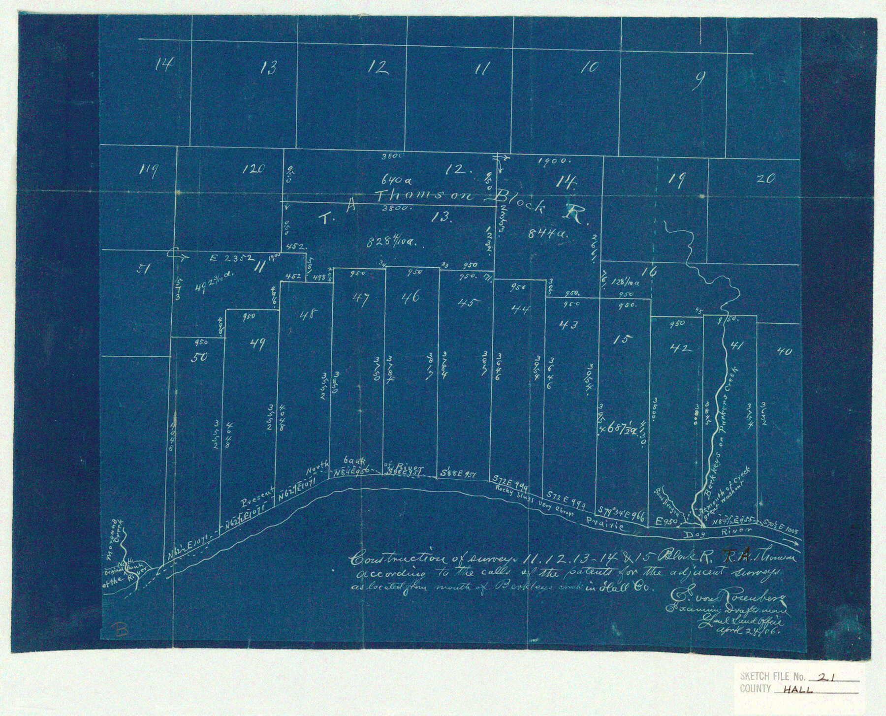 11610, Hall County Sketch File 21, General Map Collection