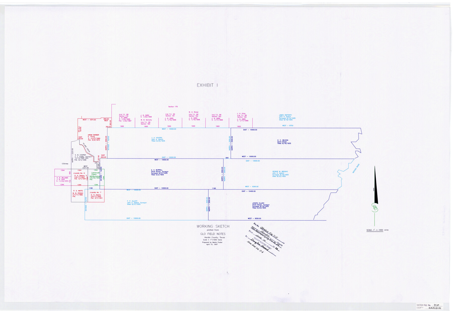 11643, Hardin County Sketch File 71f, General Map Collection