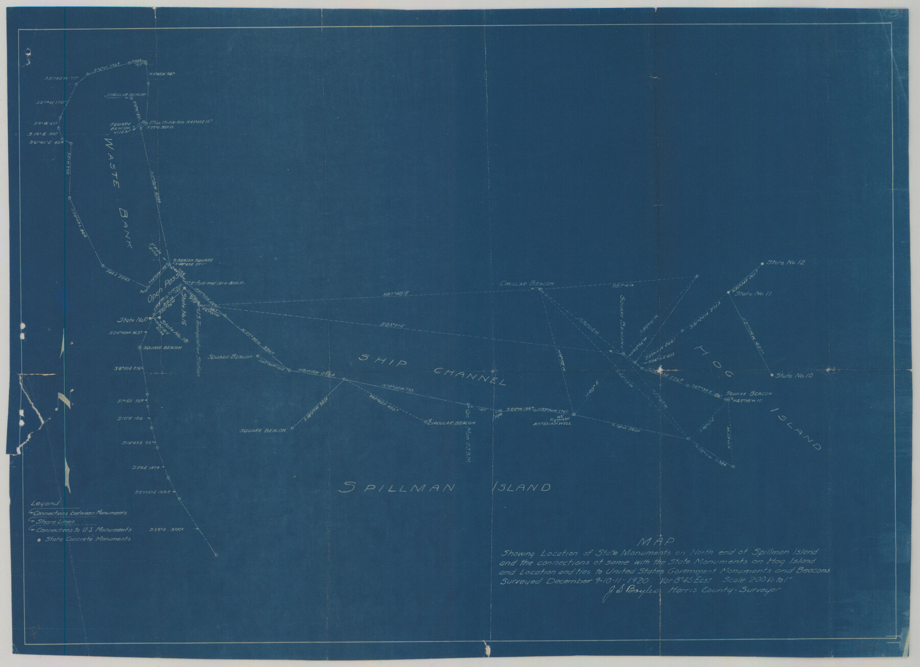 11651, Harris County Sketch File 35a, General Map Collection