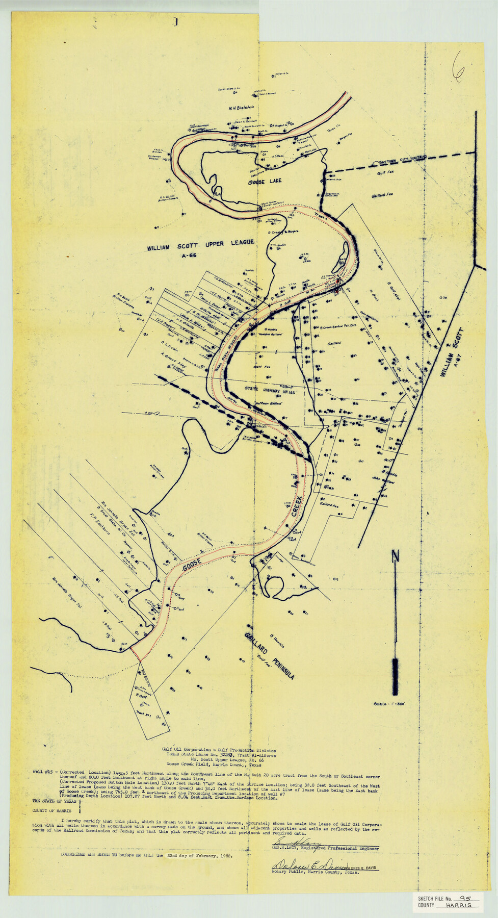 11678, Harris County Sketch File 95, General Map Collection