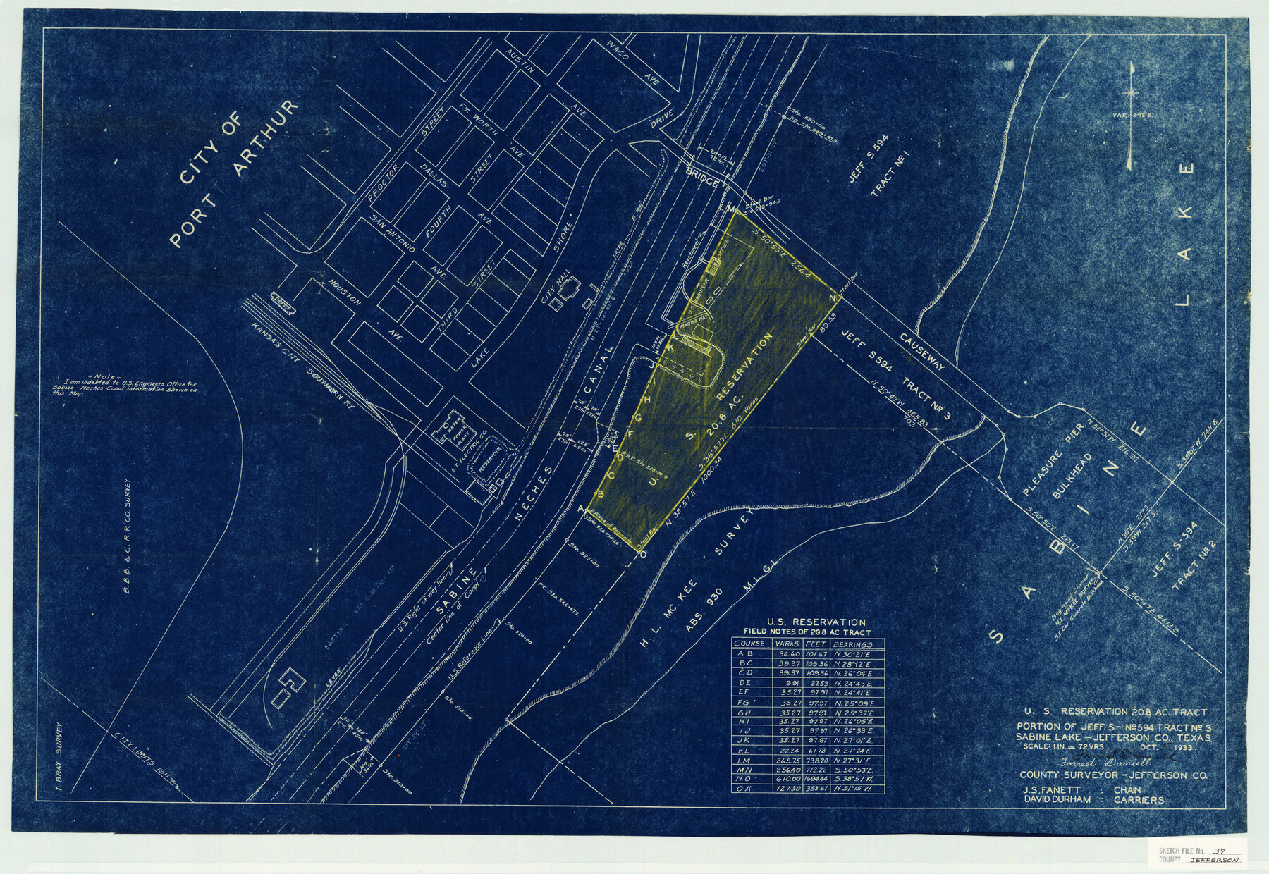 11875, Jefferson County Sketch File 37, General Map Collection