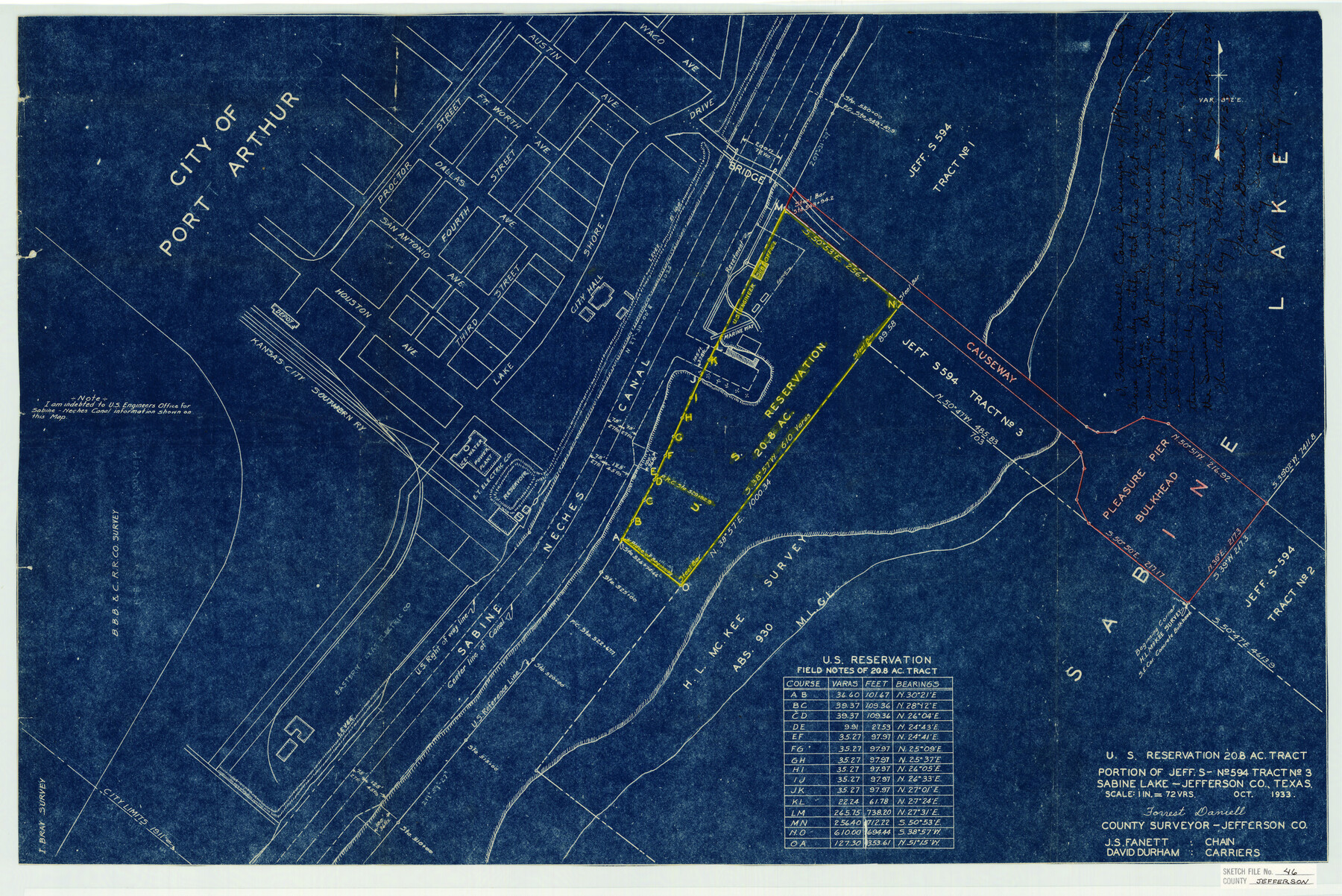 11880, Jefferson County Sketch File 46, General Map Collection