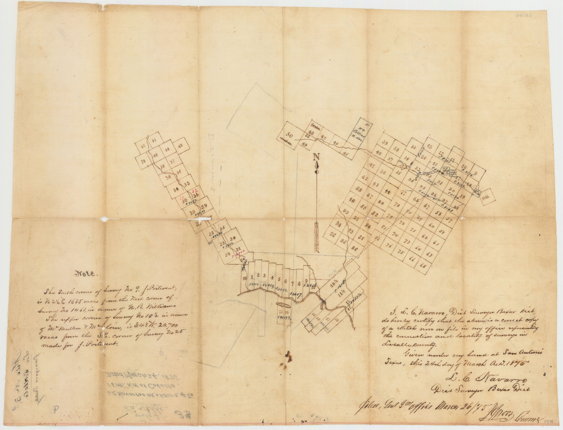 11978, La Salle County Sketch File 3, General Map Collection